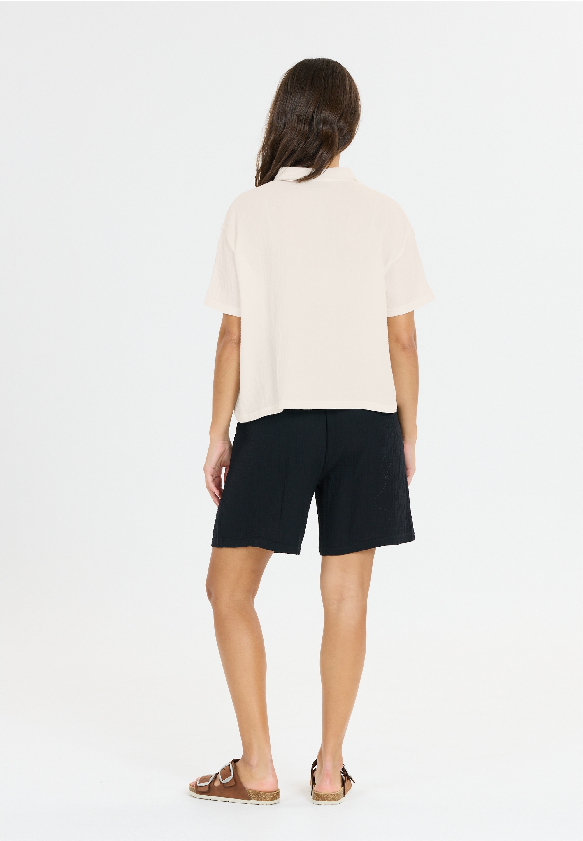CRUZ Funktionsshirt »Melany«, aus atmungsaktivem Baumwollmaterial