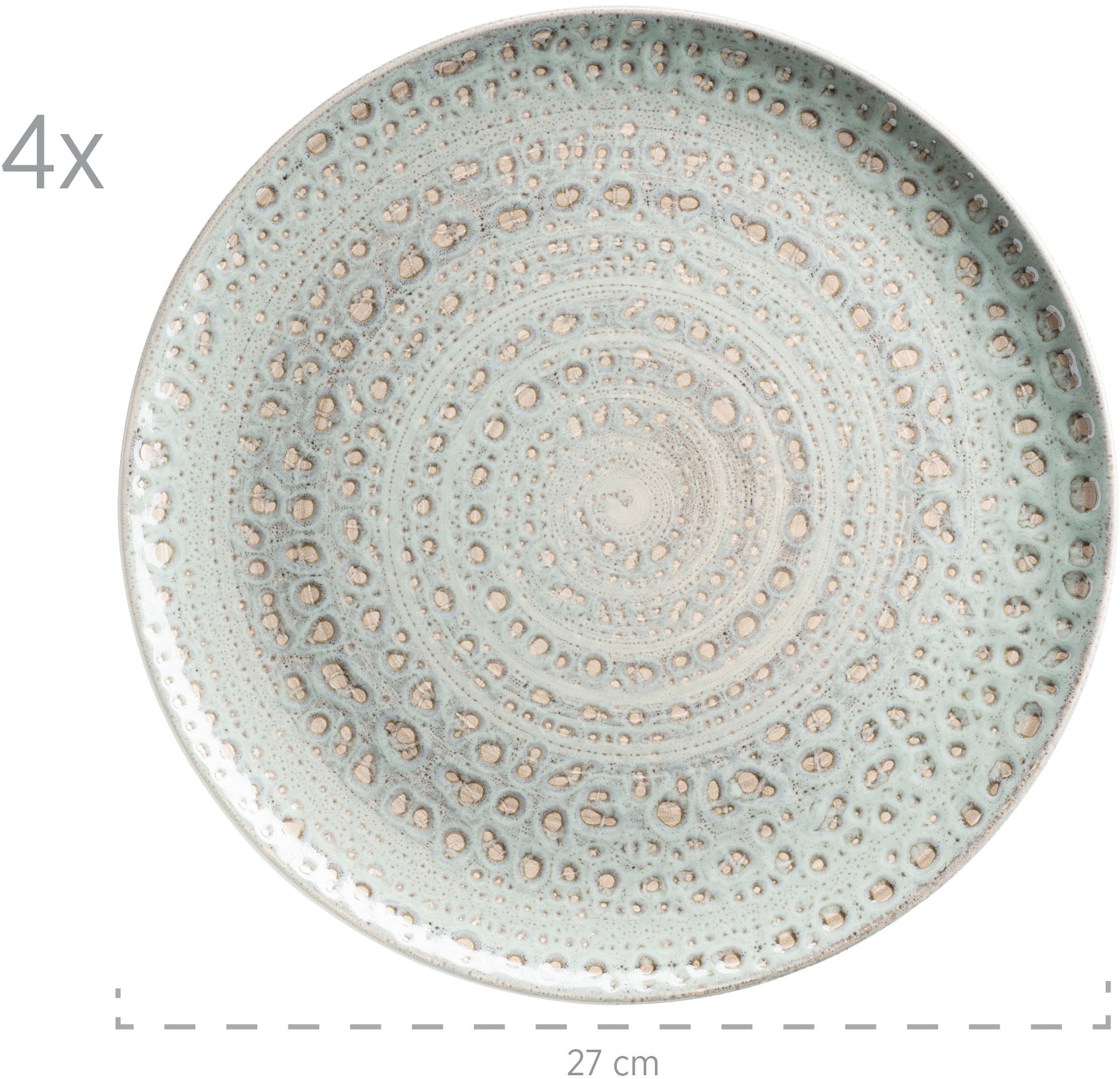 MÄSER Kombiservice »SPICY MARKET, Geschirr-Set, Steingut«