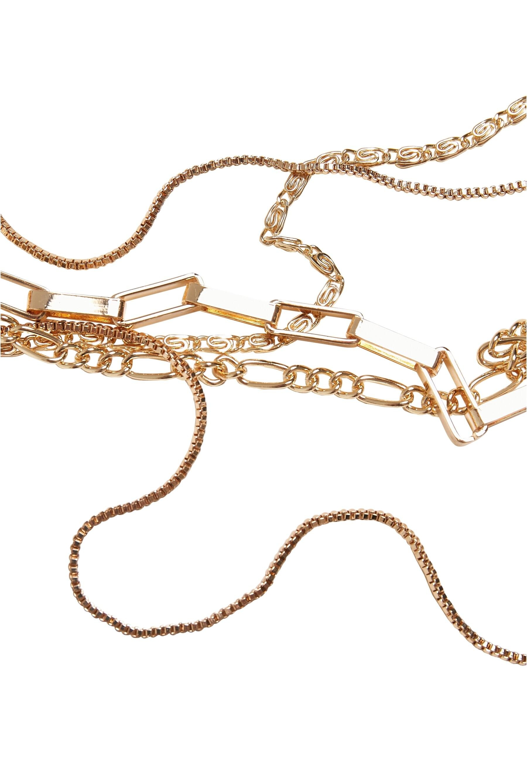 URBAN CLASSICS Kette mit Anhänger »Urban Classics Unisex Coin Layering Necklace«