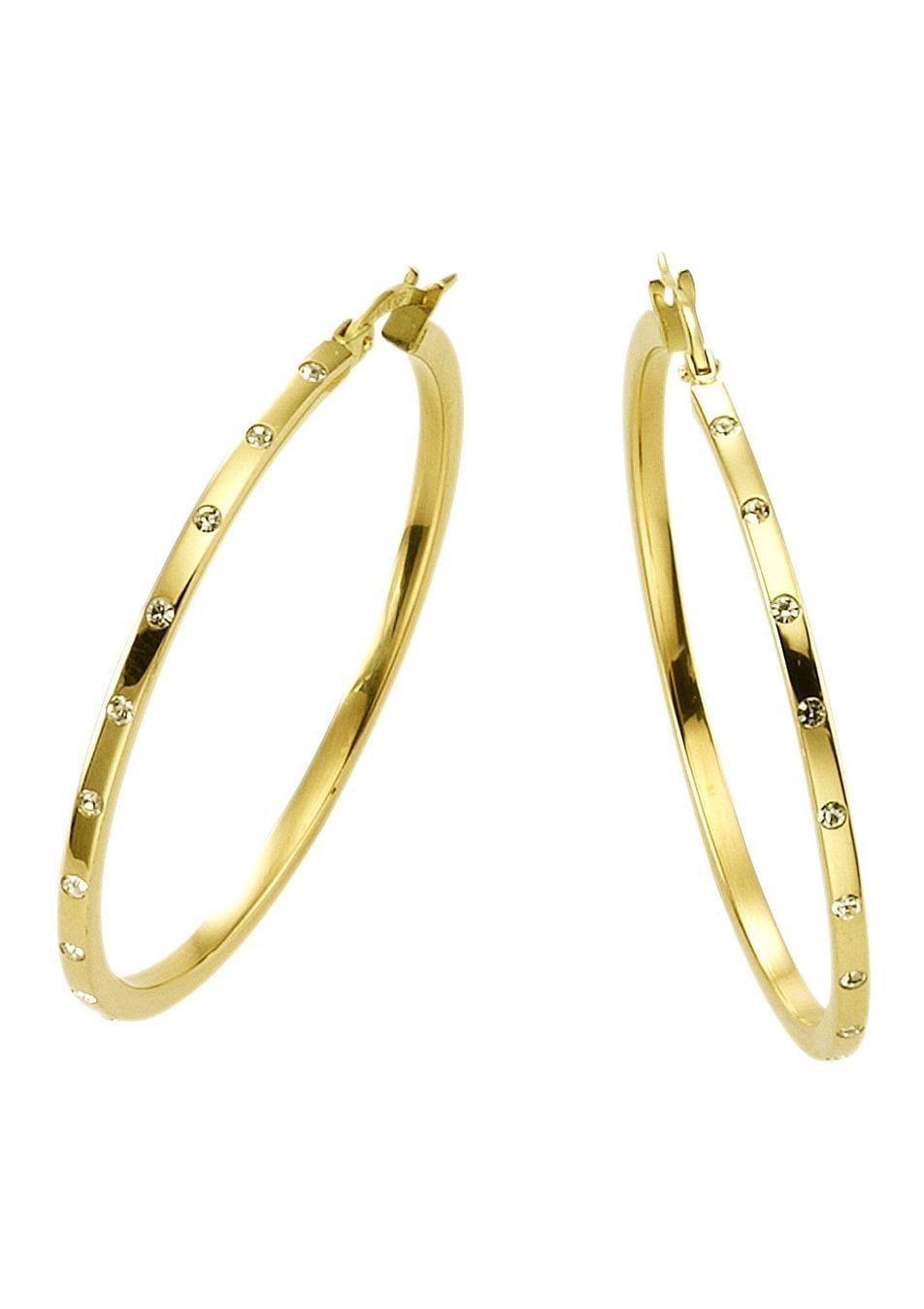 Paar Creolen »Schmuck Geschenk Gold 333 Klassiker, Gelbgold, Ø ca. 39 mm«, mit...