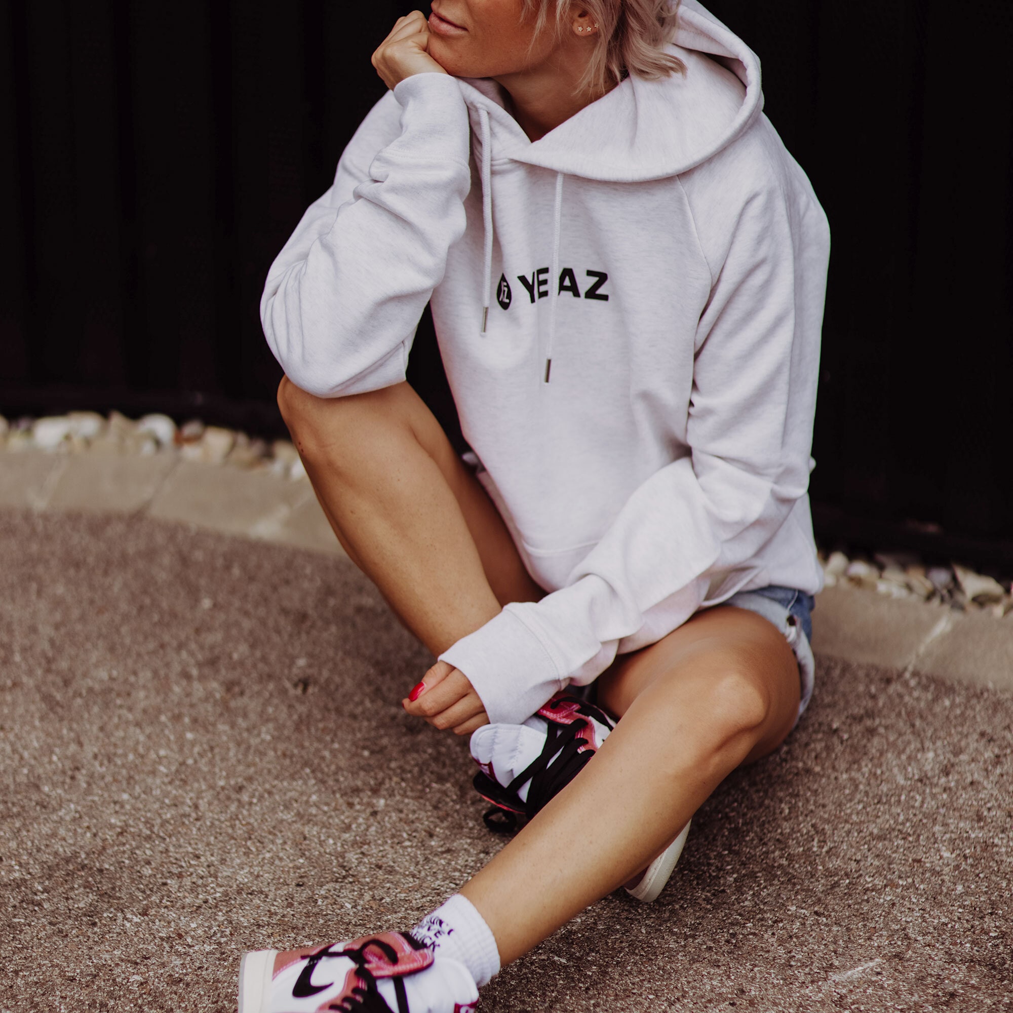 YEAZ Kapuzenpullover »Hoodie Linen (unisex) CUSHER«