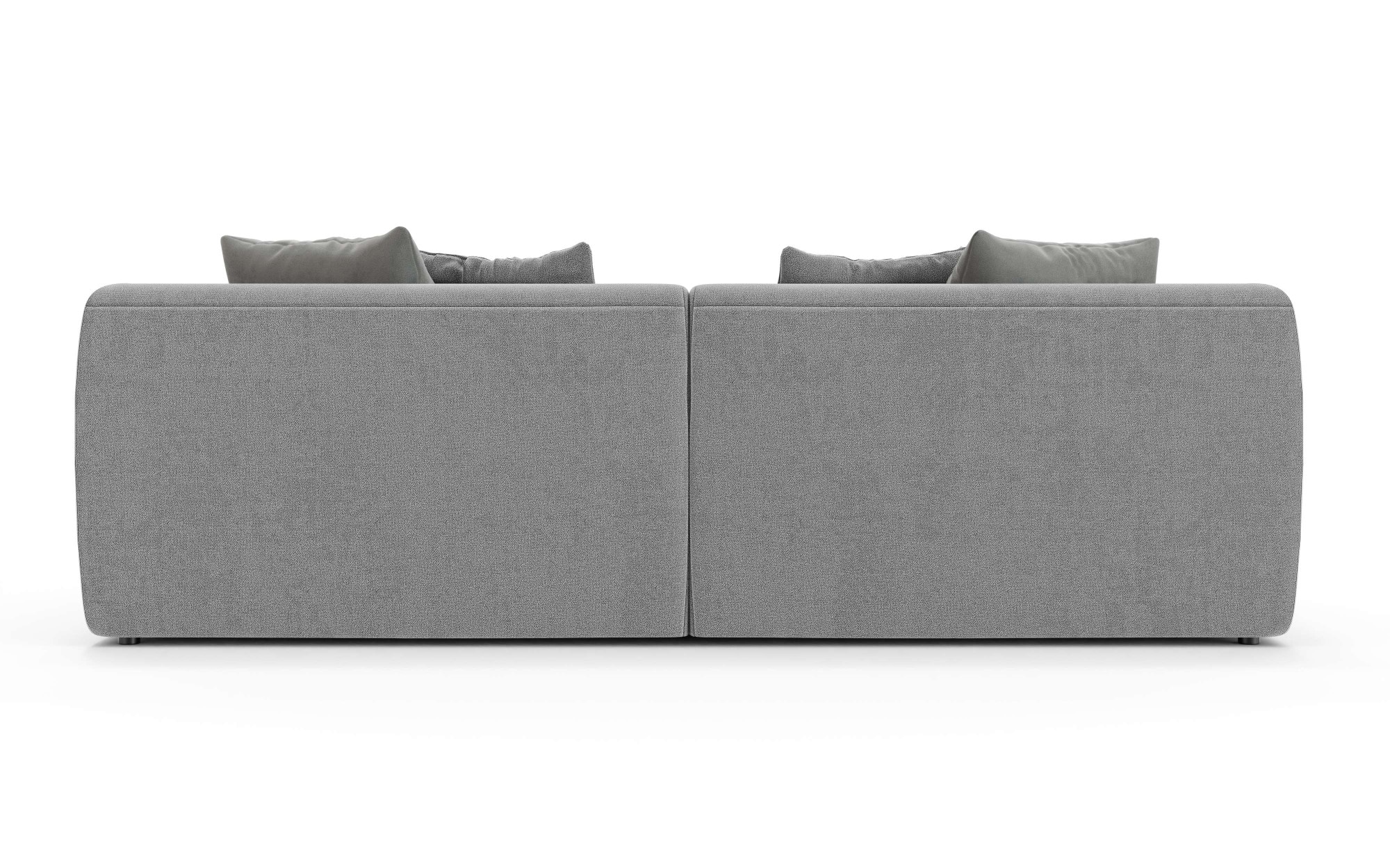 s.Oliver Big-Sofa »COBBO 3-Sitzer Design-Sofa Bubble-Optik, Maße B/T/H: 259/126/104 cm«, mit vielen Kissen, moderne Steppung und hoher Sitzkomfort