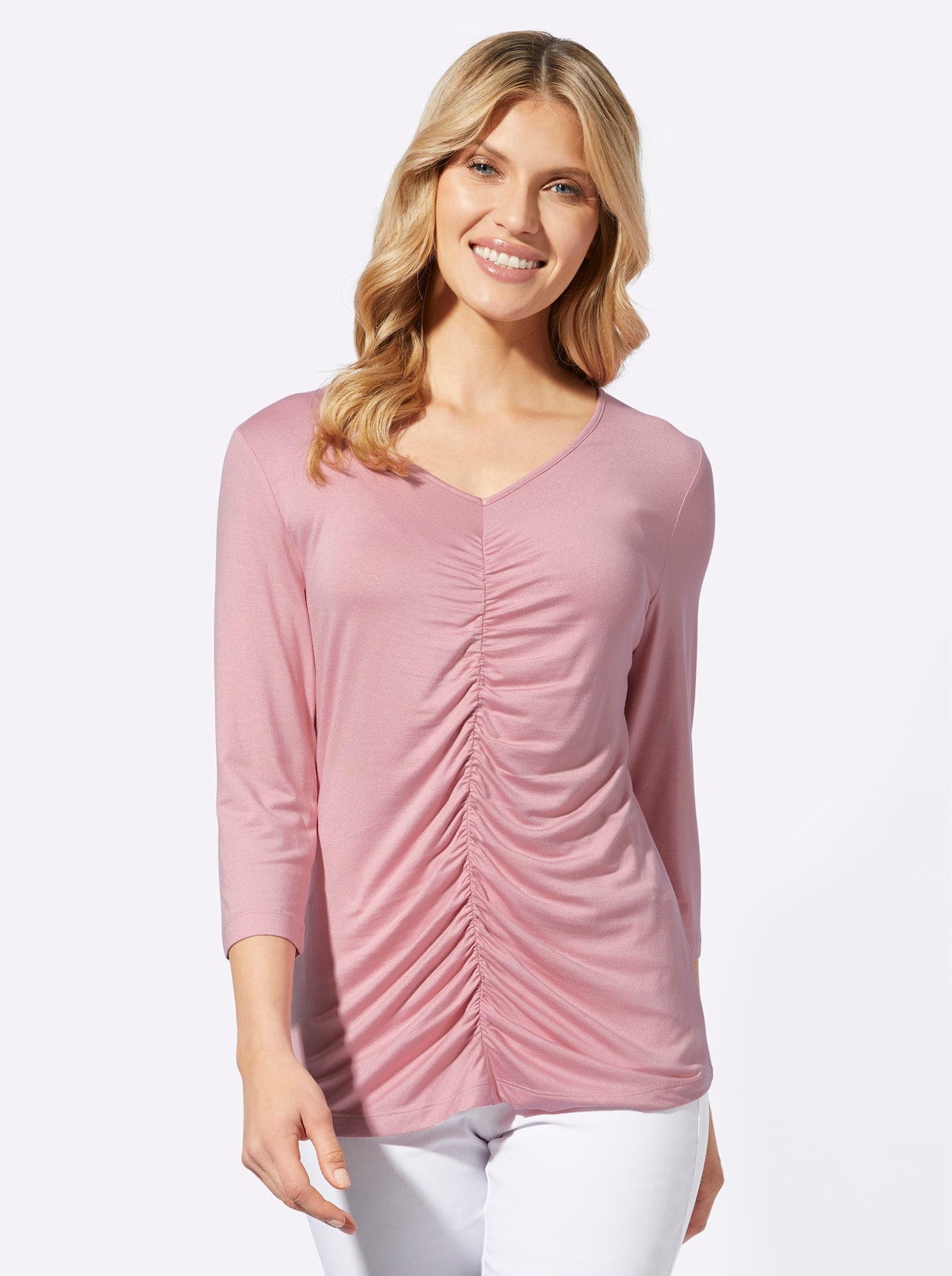 Classic Basics 3/4-Arm-Shirt "3/4-Arm-Shirt" 1 Stk. tlg. günstig online kaufen