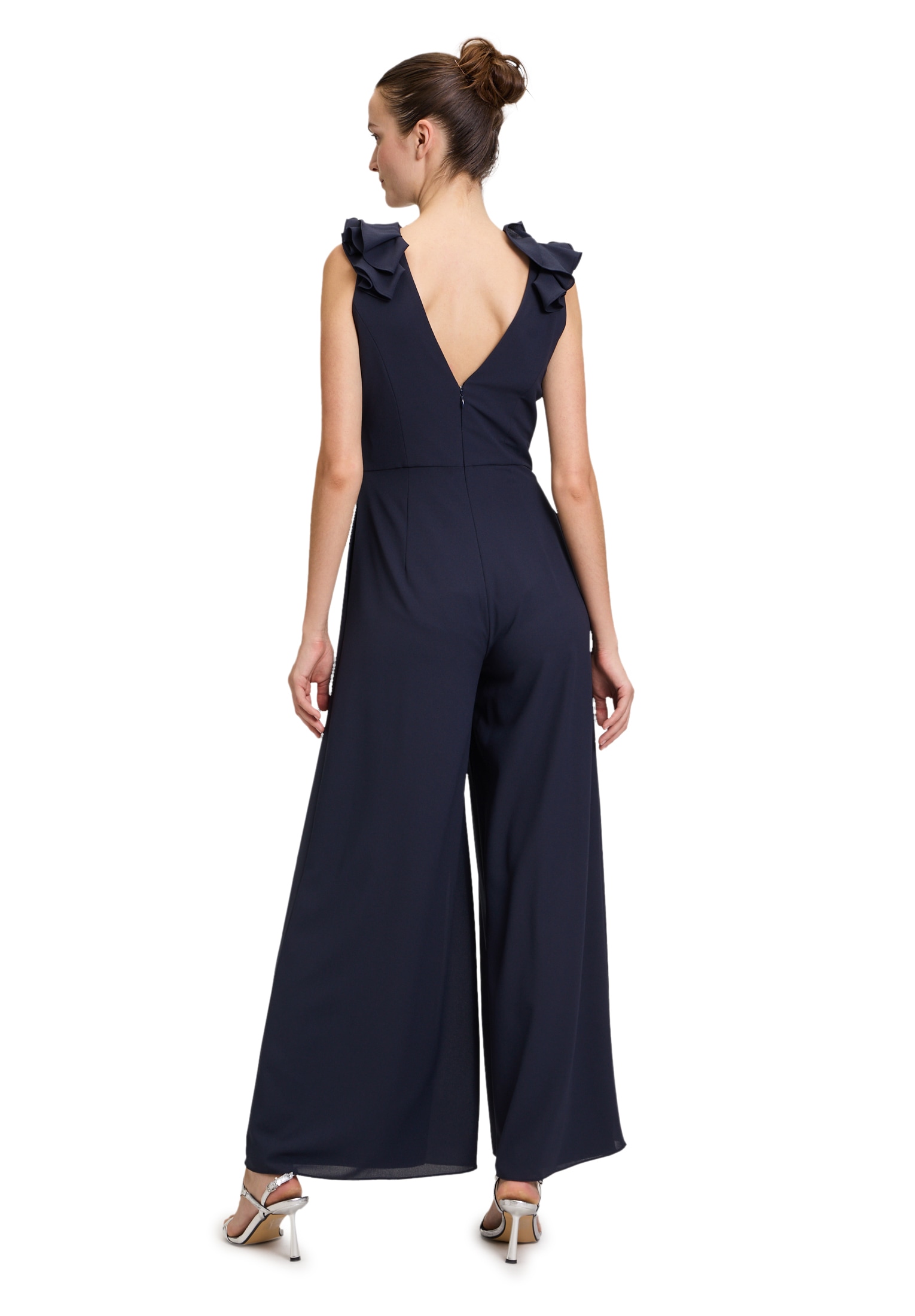 Vera Mont Overall »Vera Mont Jumpsuit mit Volant«, (1 tlg.), Taschen