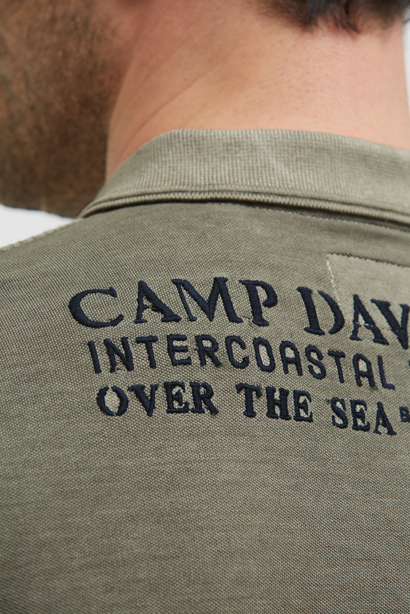 CAMP DAVID Poloshirt aus Baumwolle