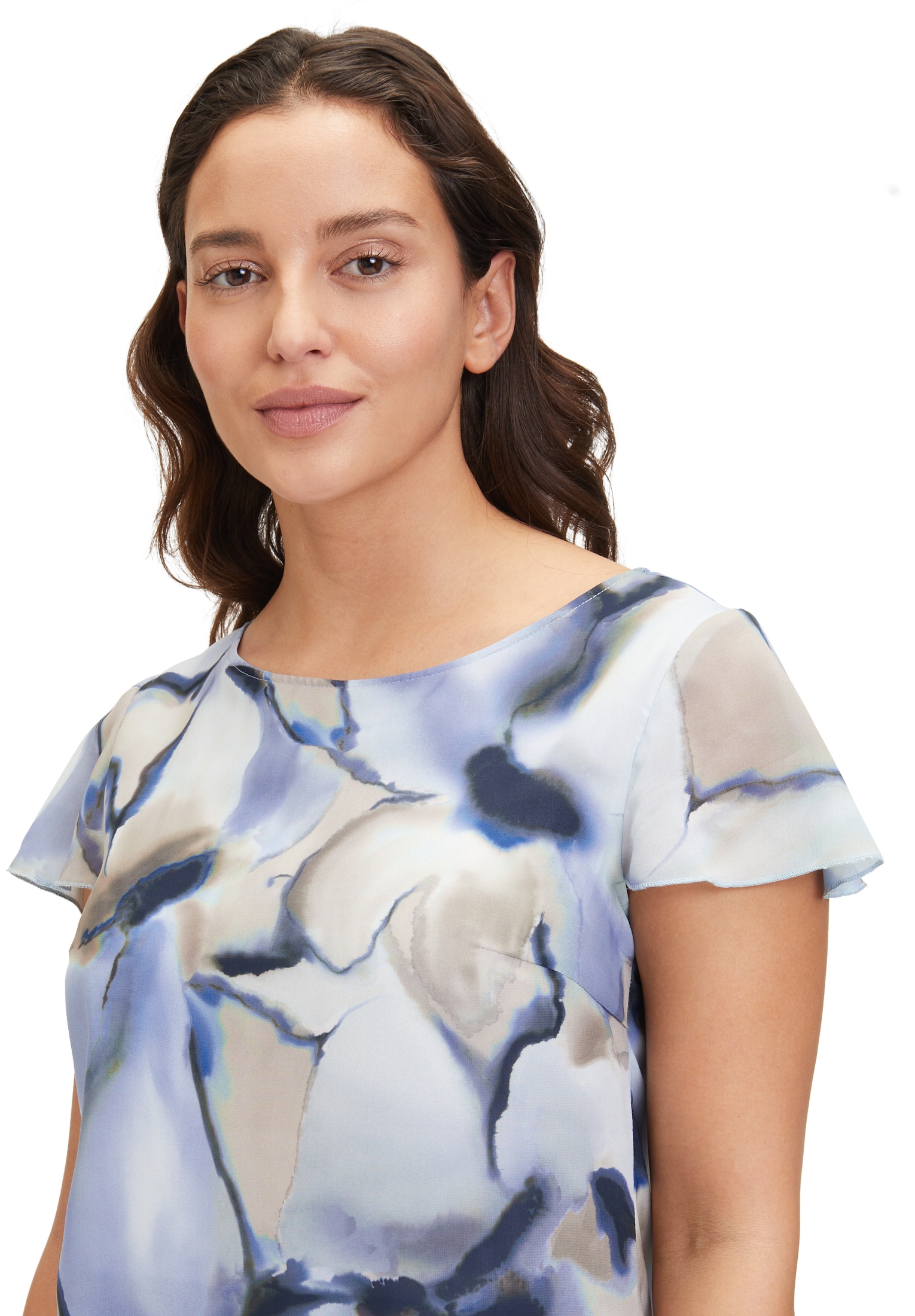 Betty Barclay Sommerkleid »Betty Barclay Stufenkleid kurzarm«, Druck