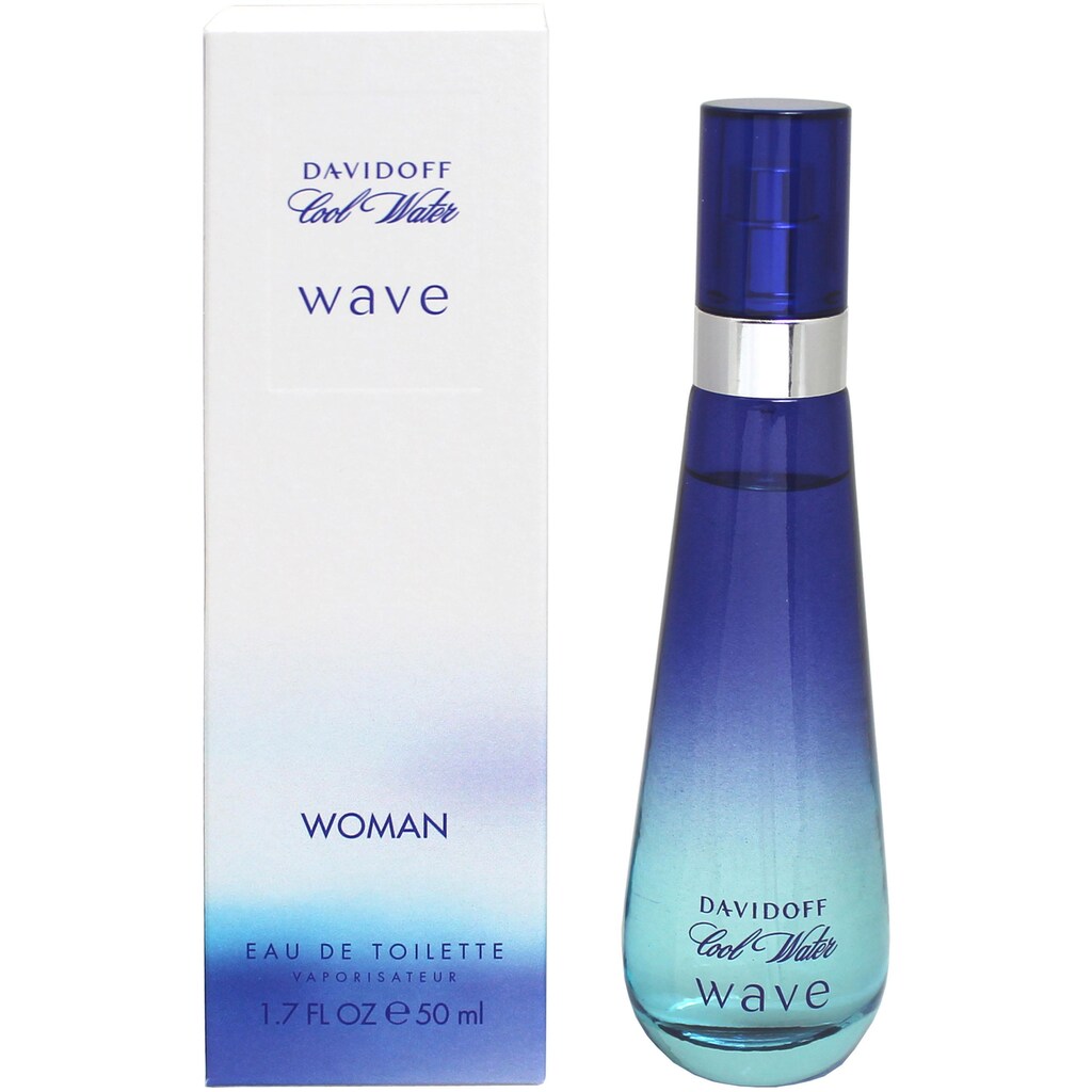 Damenmode Parfum DAVIDOFF Eau de Toilette »Cool Water Wave Woman« 