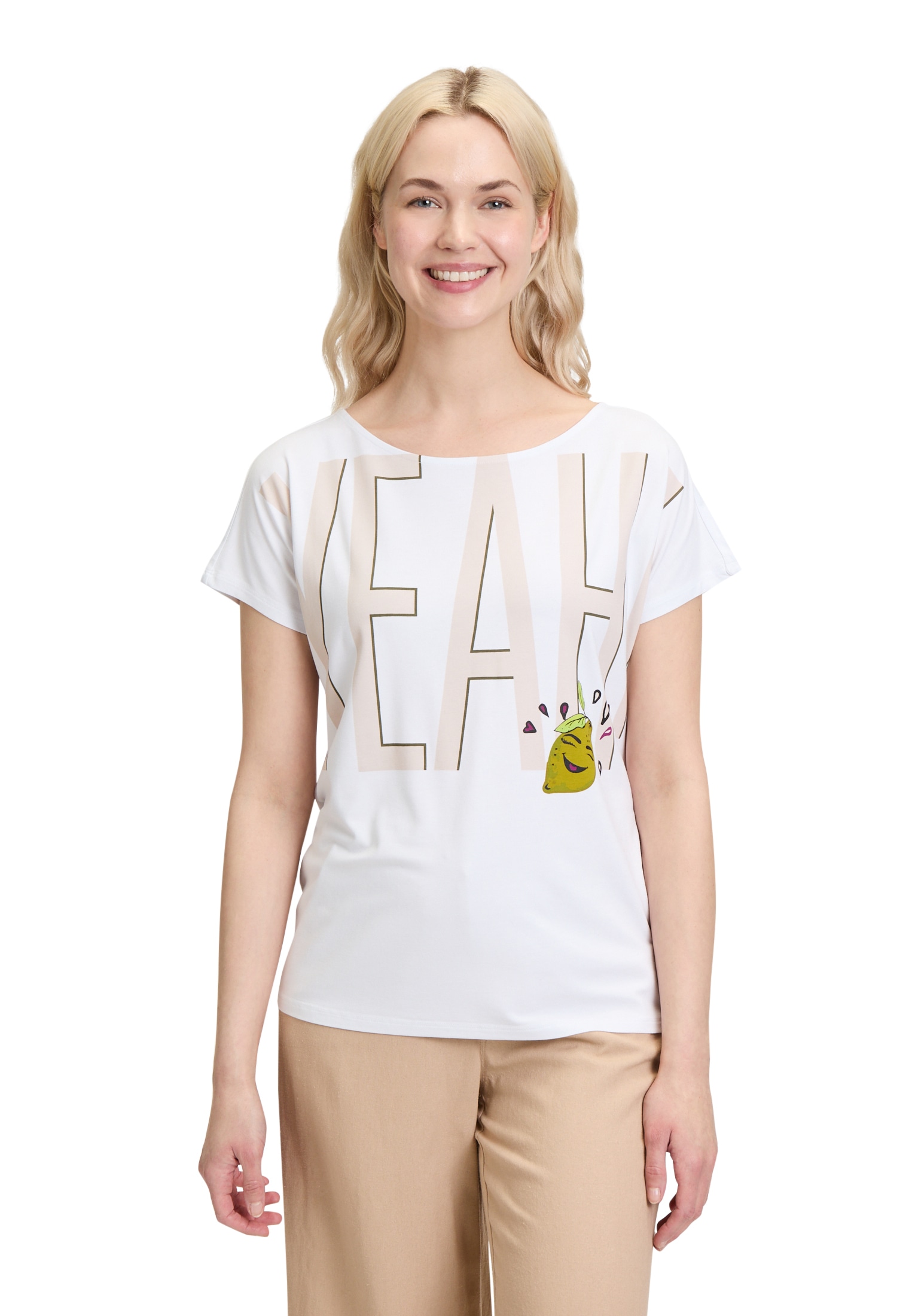 Betty Barclay Kurzarmshirt "Betty Barclay Damen Basic Shirt mit U-Boot-Auss günstig online kaufen