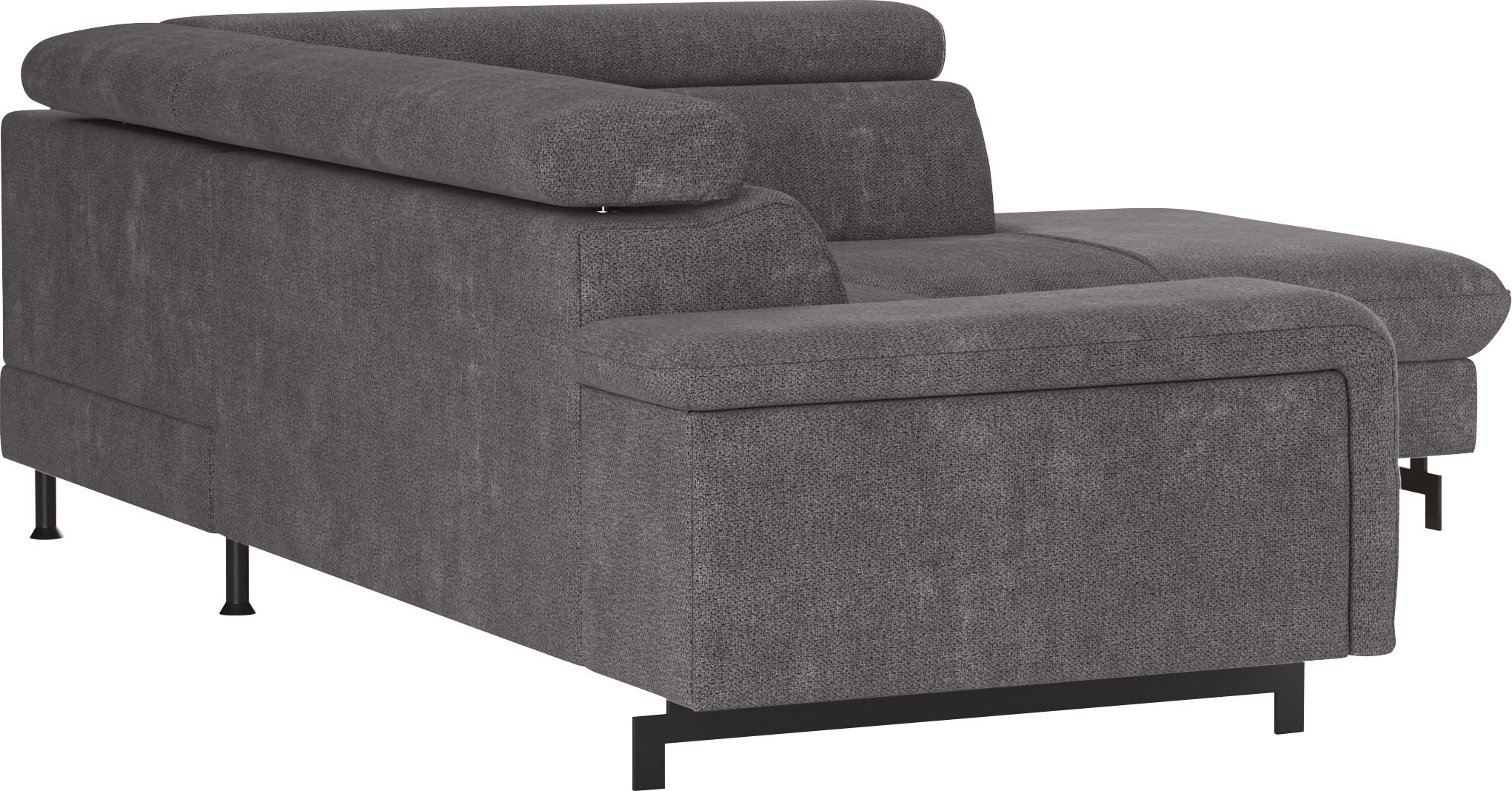COTTA Ecksofa »Emma L-Form«, mit Kopfteilverstellung, wahlweise mit Bettfunktion & Bettkasten