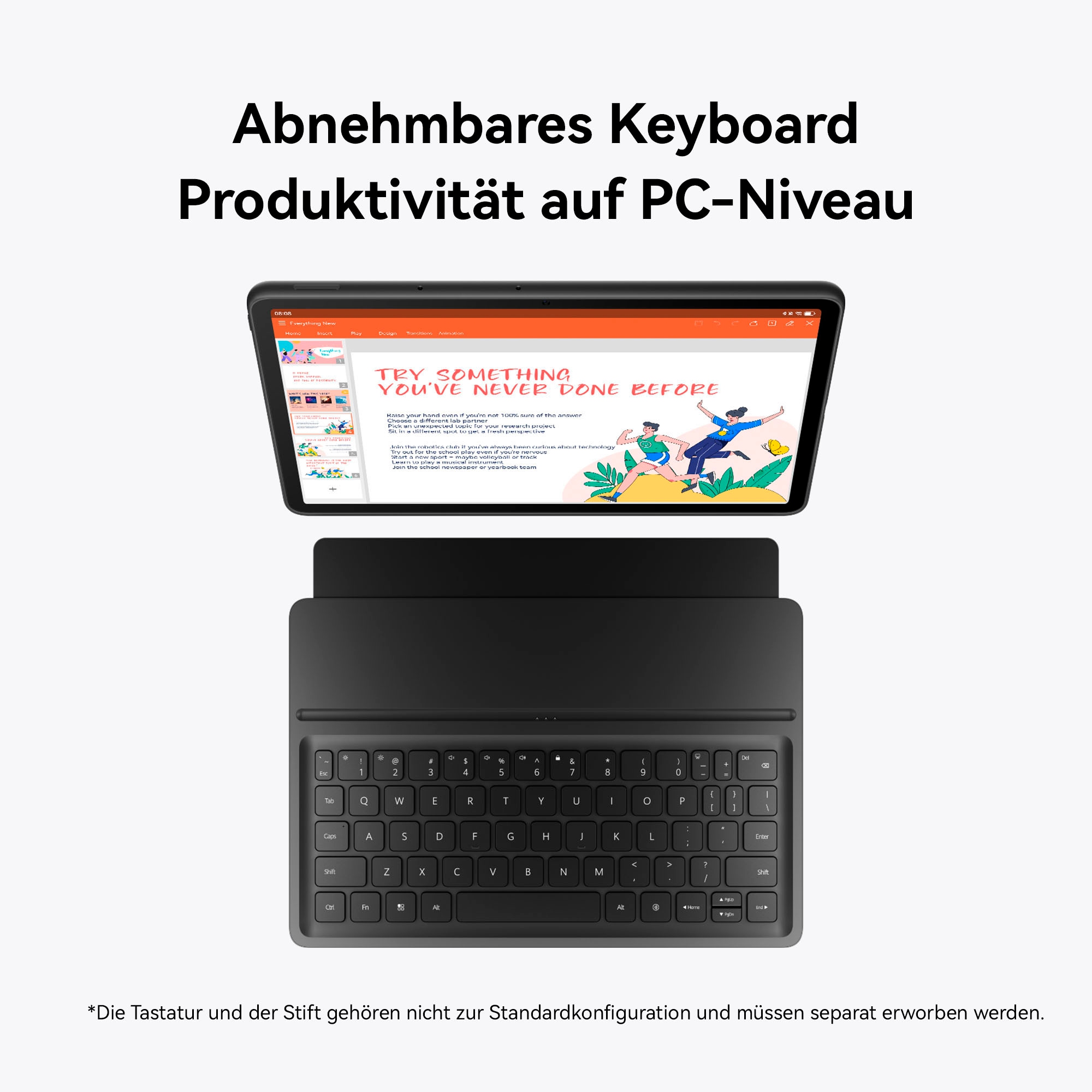 Huawei Tablet »MatePad 11.5 Zoll 6 GB + 128 GB WiFi«, (29,2 cm / 11,5 Zoll), HarmonyOS, Bundle mit M-Pen lite)