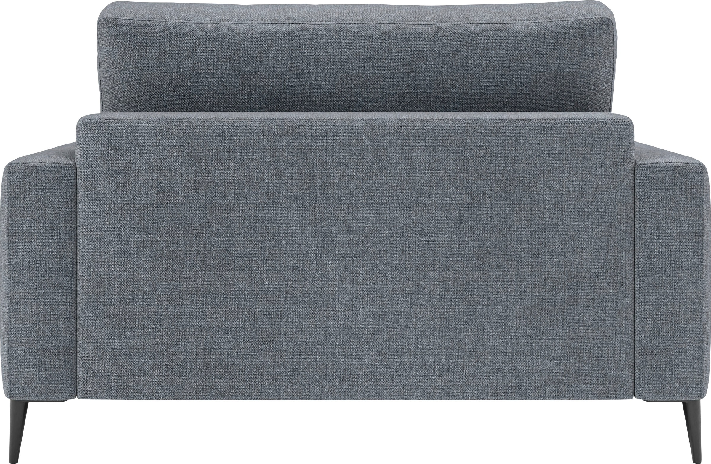 INOSIGN Chaiselongue »Downtown Loungemöbel zum Relaxen, B/T/H: 132/170/84 cm«, auch in Bouclé, Cord und Easy care - leicht mir Wasser zu reinigen