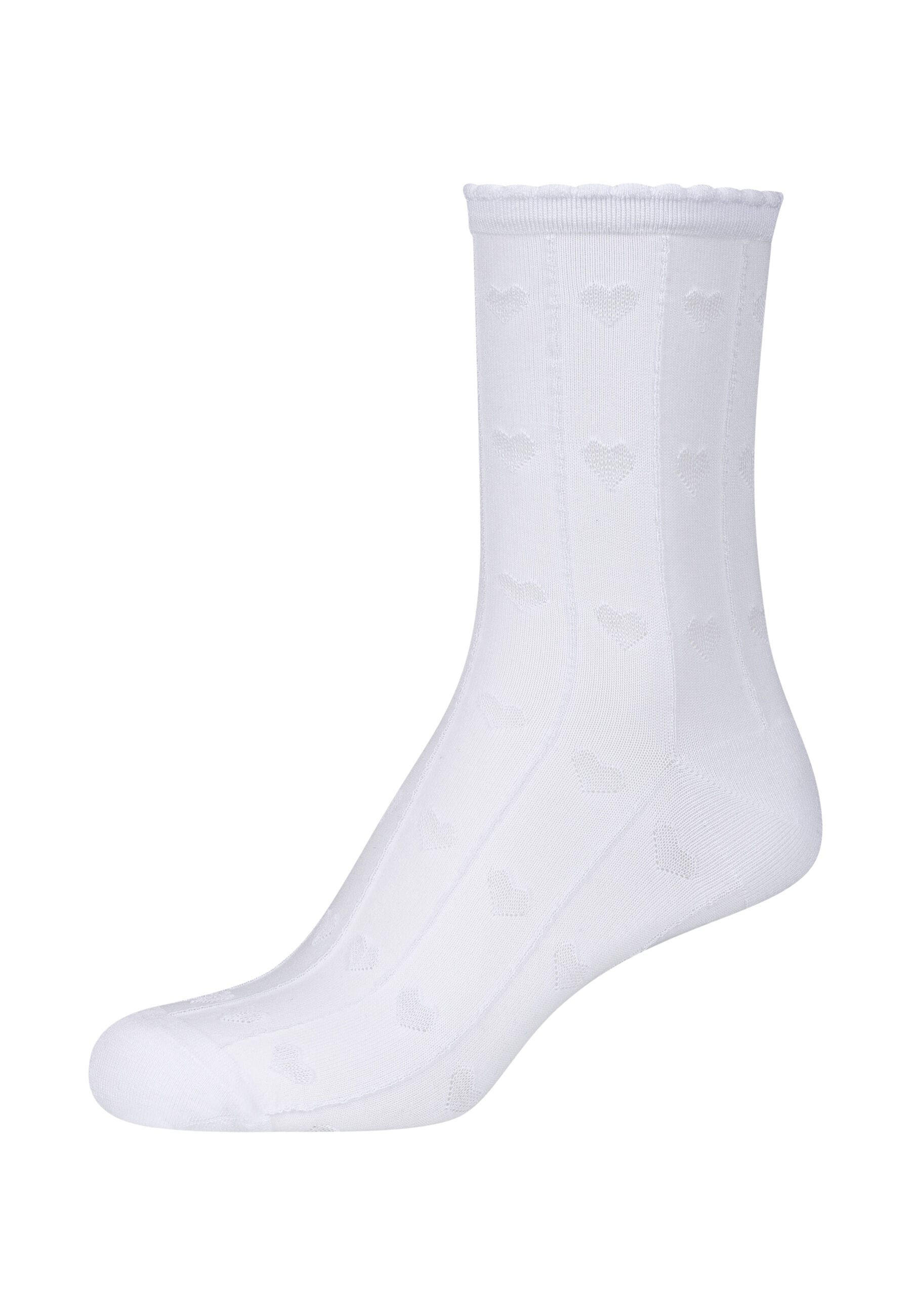 Camano Socken »Socken trachtn ajour silky 2er Pack« 2er Pack Seidige Qualität mit besonders weichem Griff, Elegantes Ajour-Muster