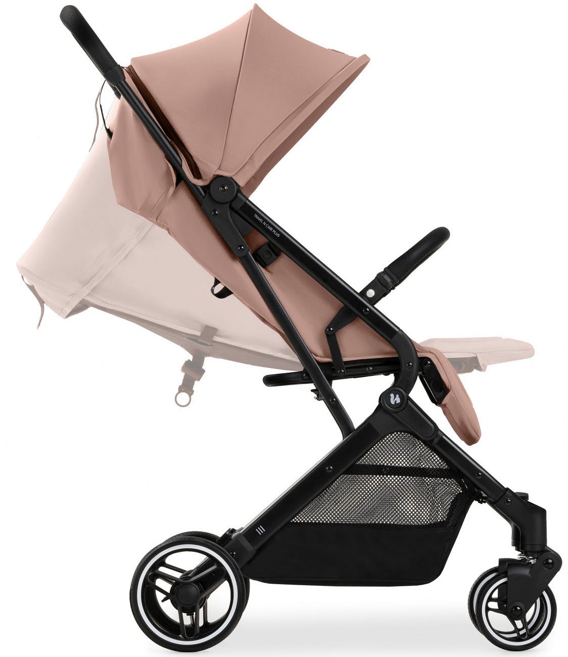Kinder-Buggy HAUCK "Travel N Care Plus Buggy, hazelnut", Kinder, braun (hazelnut), Aluminium, Kunststoff, Polyester, Kinderwagen 3