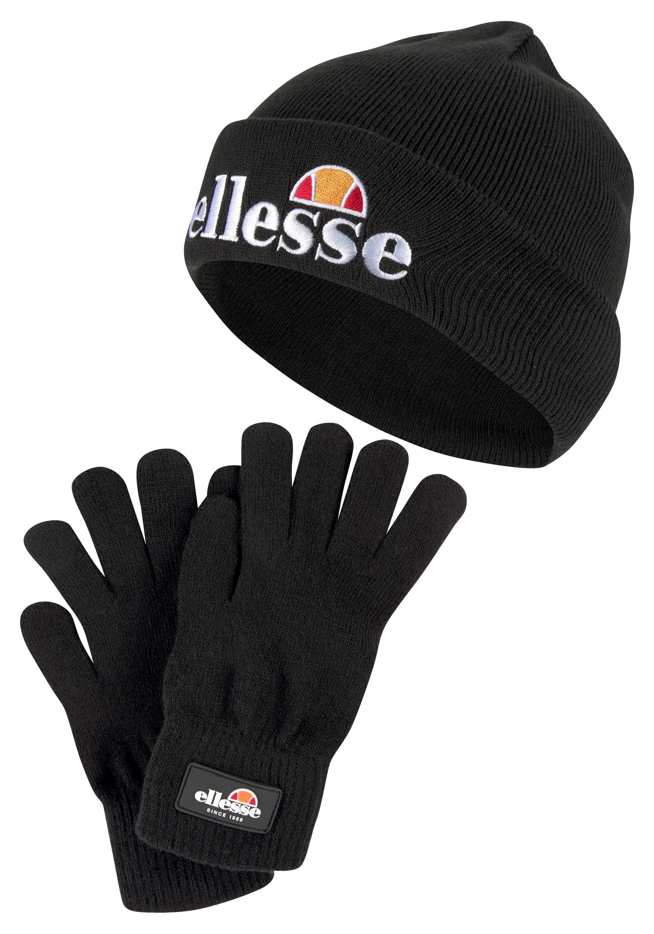 Ellesse Strickmütze "Velly And Bubb Gift Pk", (Set, 2 St., mit Handschuhen) günstig online kaufen