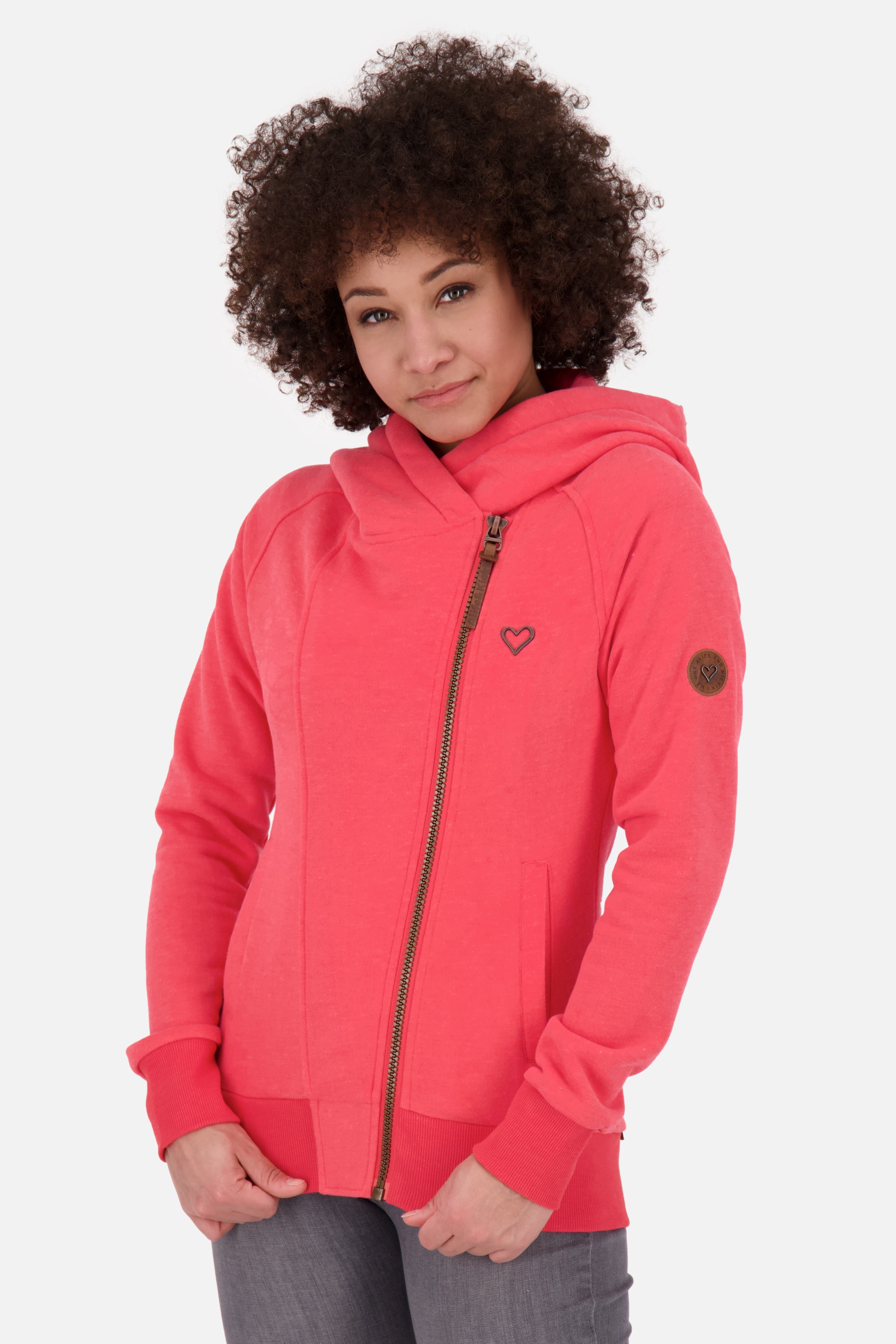 Alife & Kickin Kapuzensweatjacke "Damen YasminAK F" günstig online kaufen