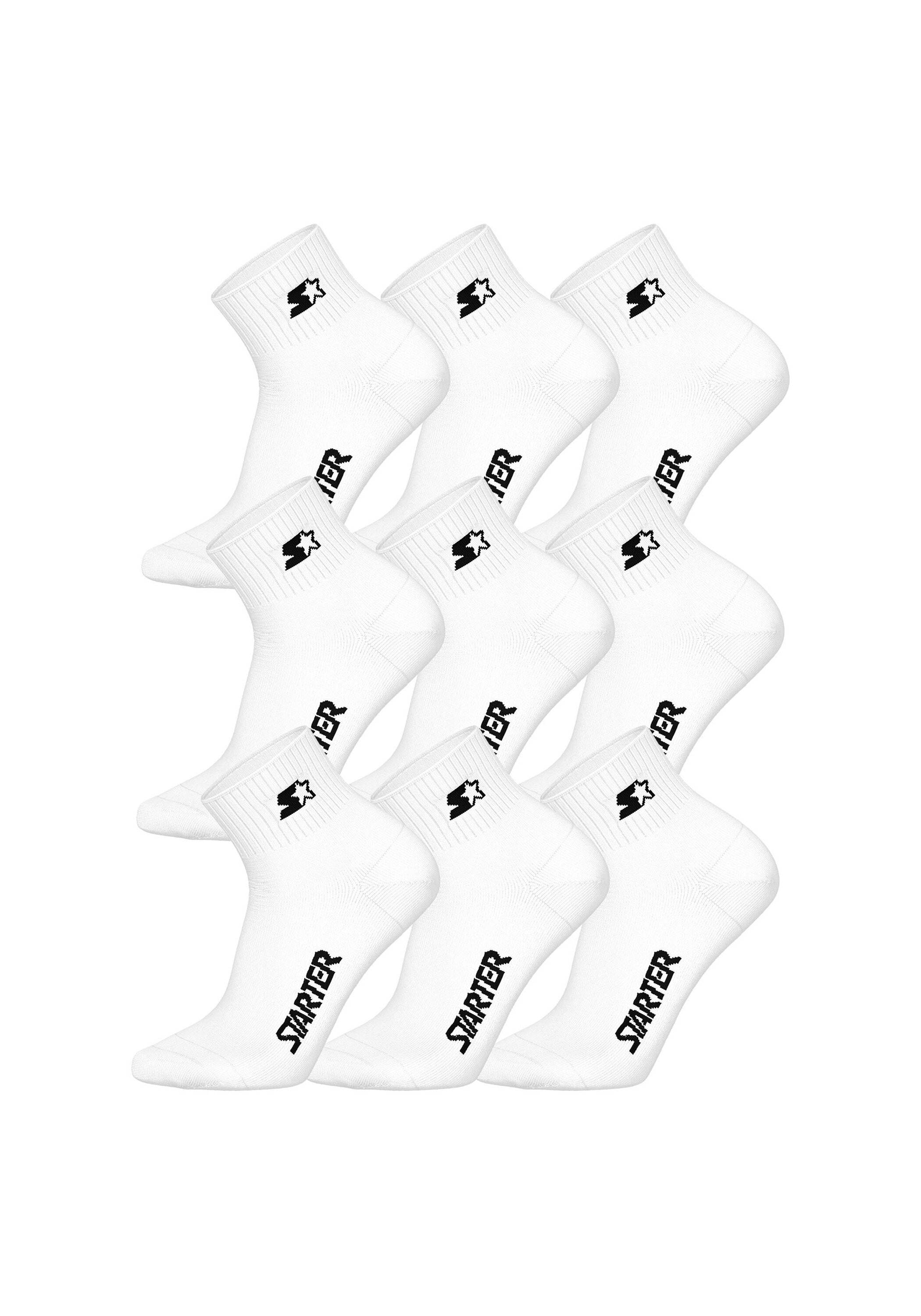 Starter Kurzsocken "Socken STARTER 9pk Quarter Socks 9er Pack" günstig online kaufen