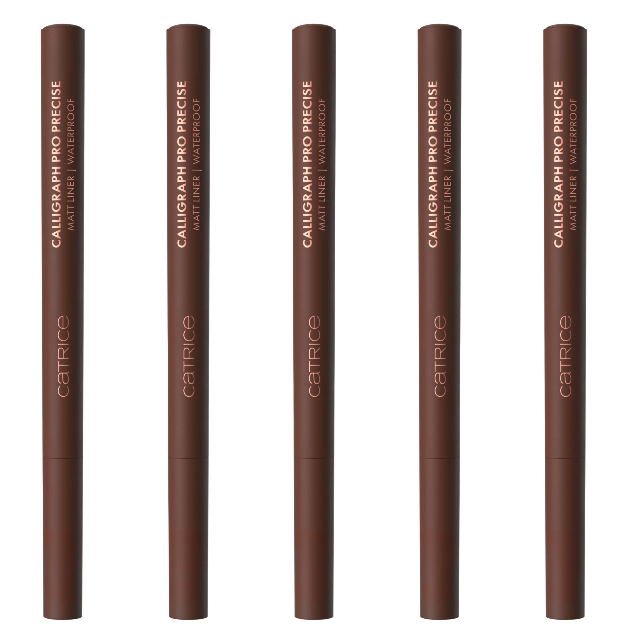 CATRICE Damen Eyeliner "Calligraph Pro Precise Matt Liner Waterproof", braun, Augen-Kosmetika