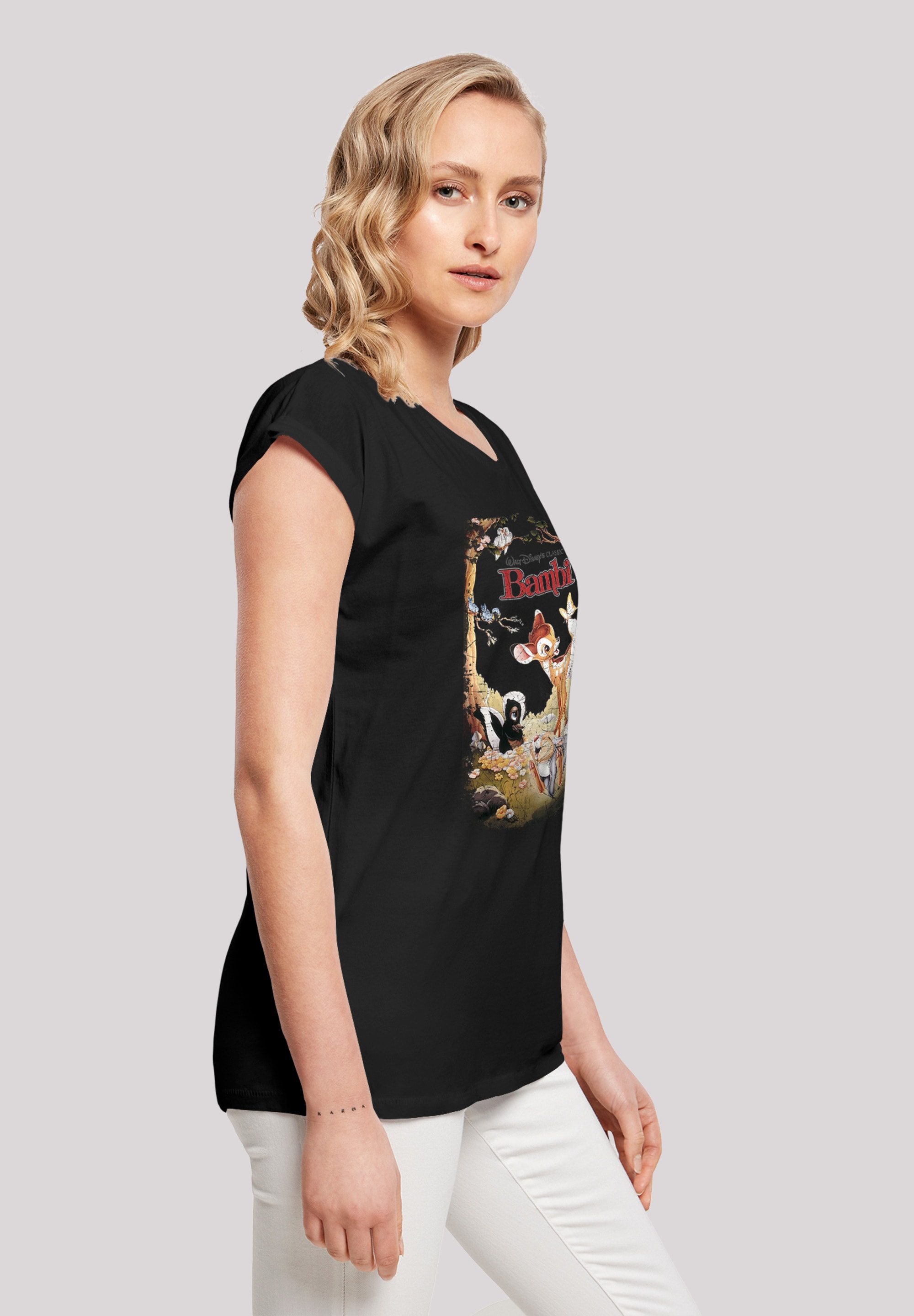 F4NT4STIC T-Shirt »Disney Bambi Retro Poster«, Damen,Premium Merch,Regular-Fit,Kurze  Ärmel,Bedruckt bestellen | BAUR