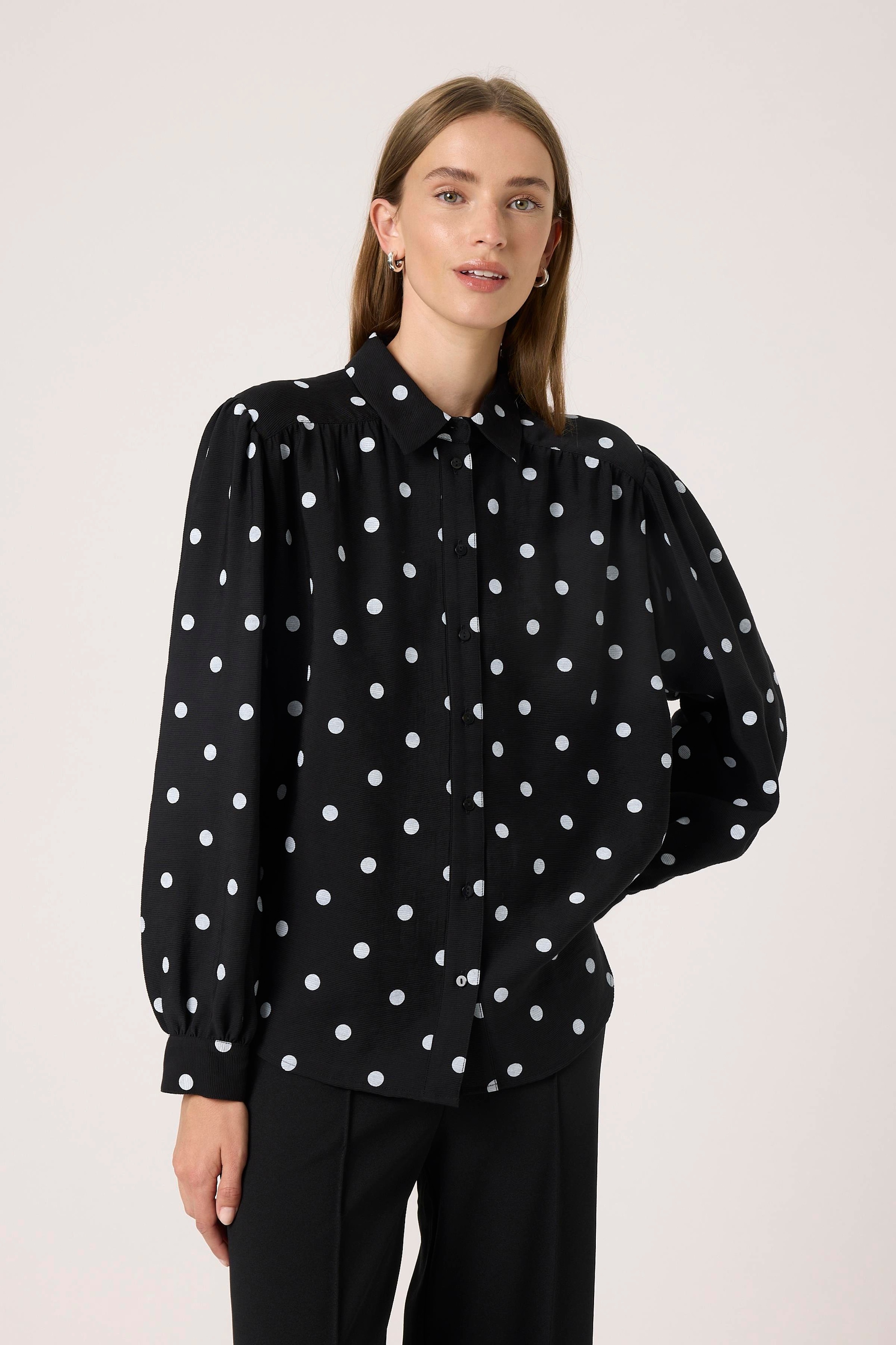 SOAKED IN LUXURY Langarmhemd »Damen Langarm - Hemd SLIdola«