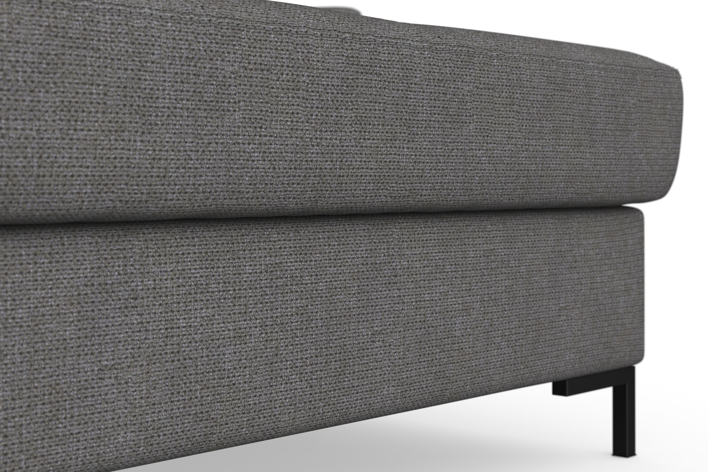 DOMO collection Ecksofa »Capelo, komfortabel, klare Linien zeichnen dieses Design aus, L-Form«, mit Armteilverstellung, wahlweise mit Bettfunktion, Federkern