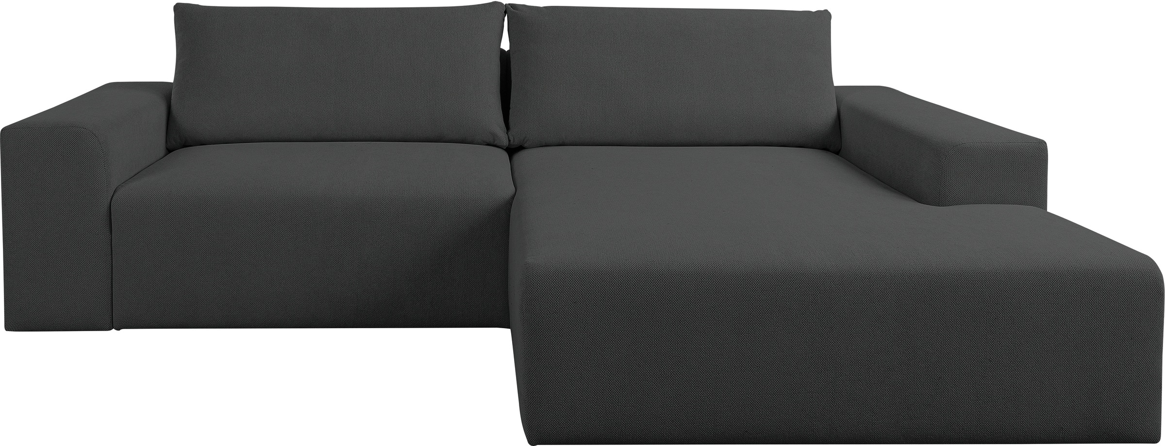 WERK2 Ecksofa »Rio, elegant und bequem, Breite 262cm, L-Form«, Puristisches Design mit maximalem Komfort