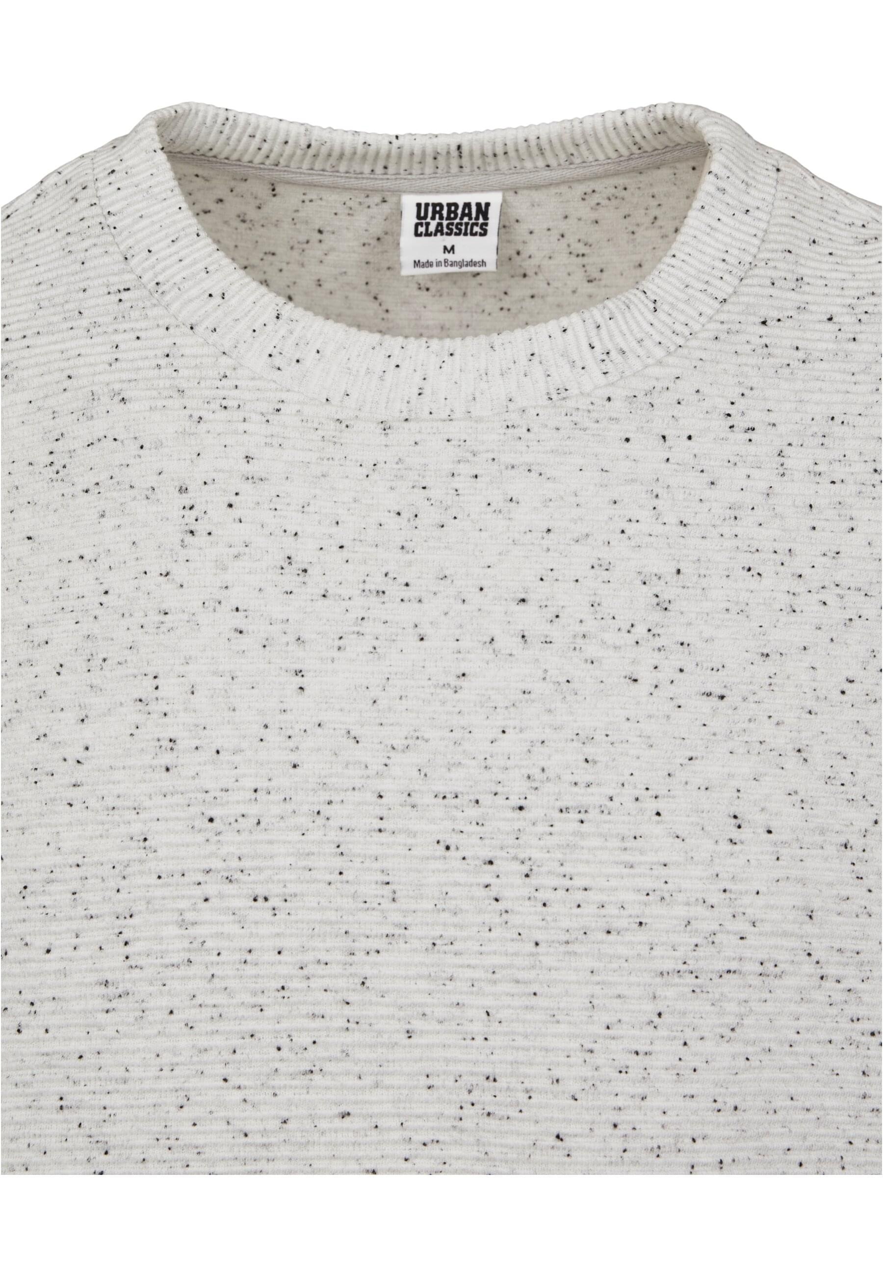 URBAN CLASSICS Rundhalspullover »Urban Classics Herren Cut On Sleeve Naps Interlock Crew«, (1 tlg.)