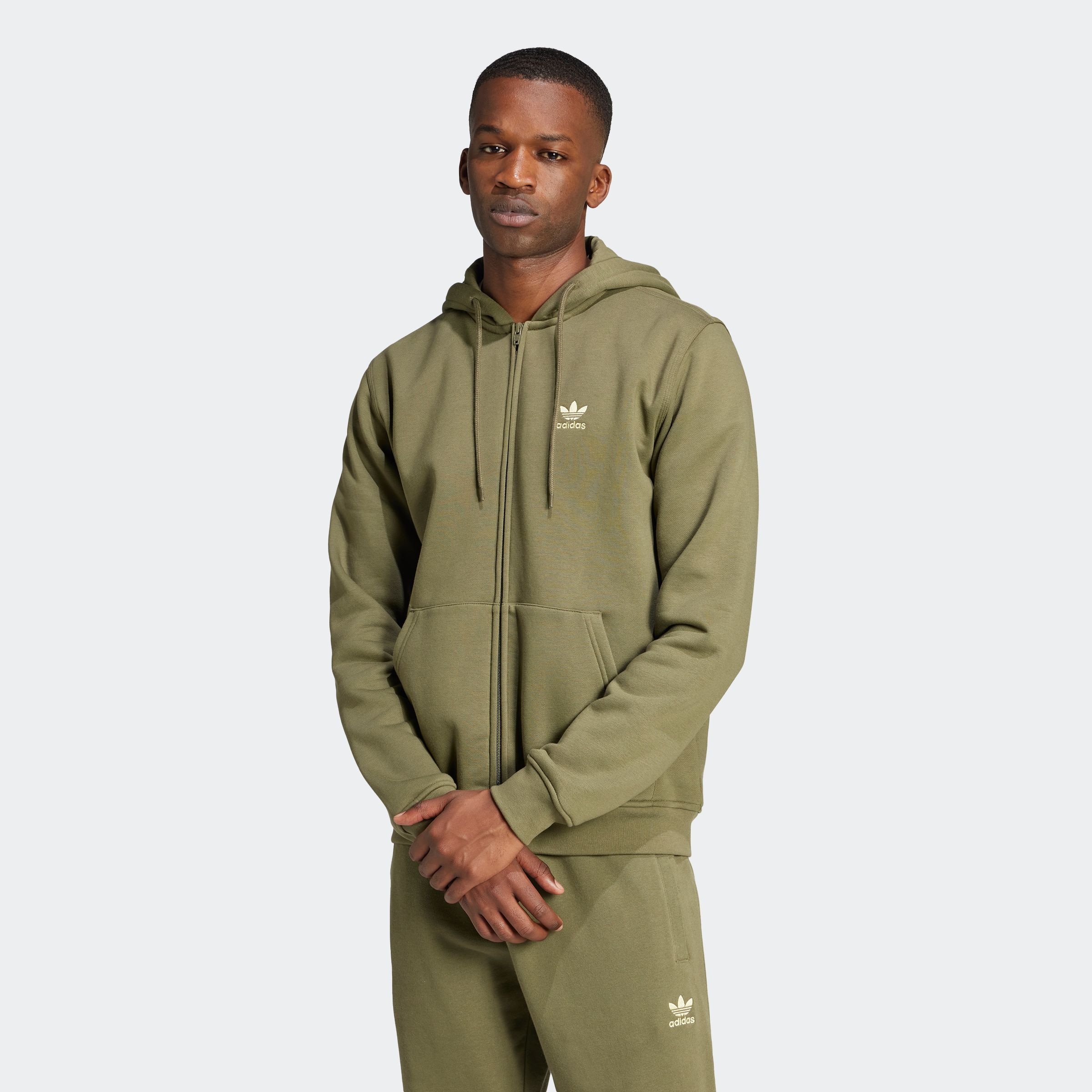 adidas Originals Kapuzensweatshirt »ESS FZ HD«, Full Zip Hoddie, Kapuzenpullover, Kapuzenjacke mit Reißverschluss