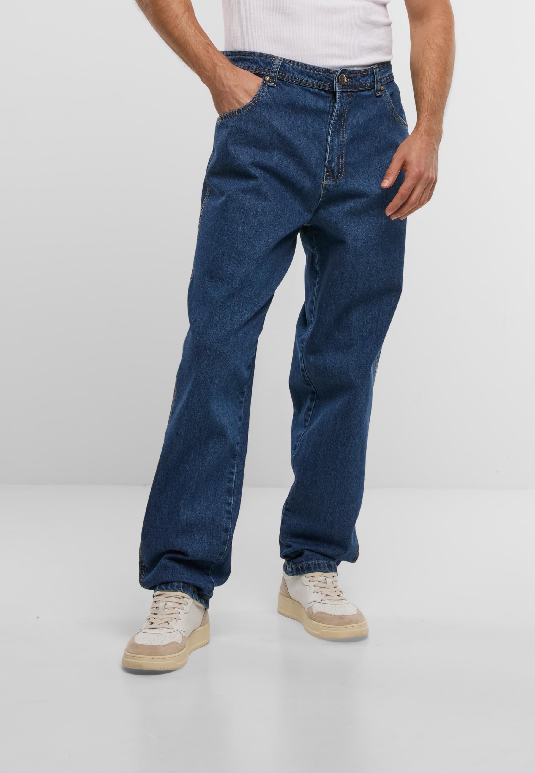 DEF Bequeme Jeans »DEF Herren DEF Tapered Loose Fit Denim«, (1 tlg.)