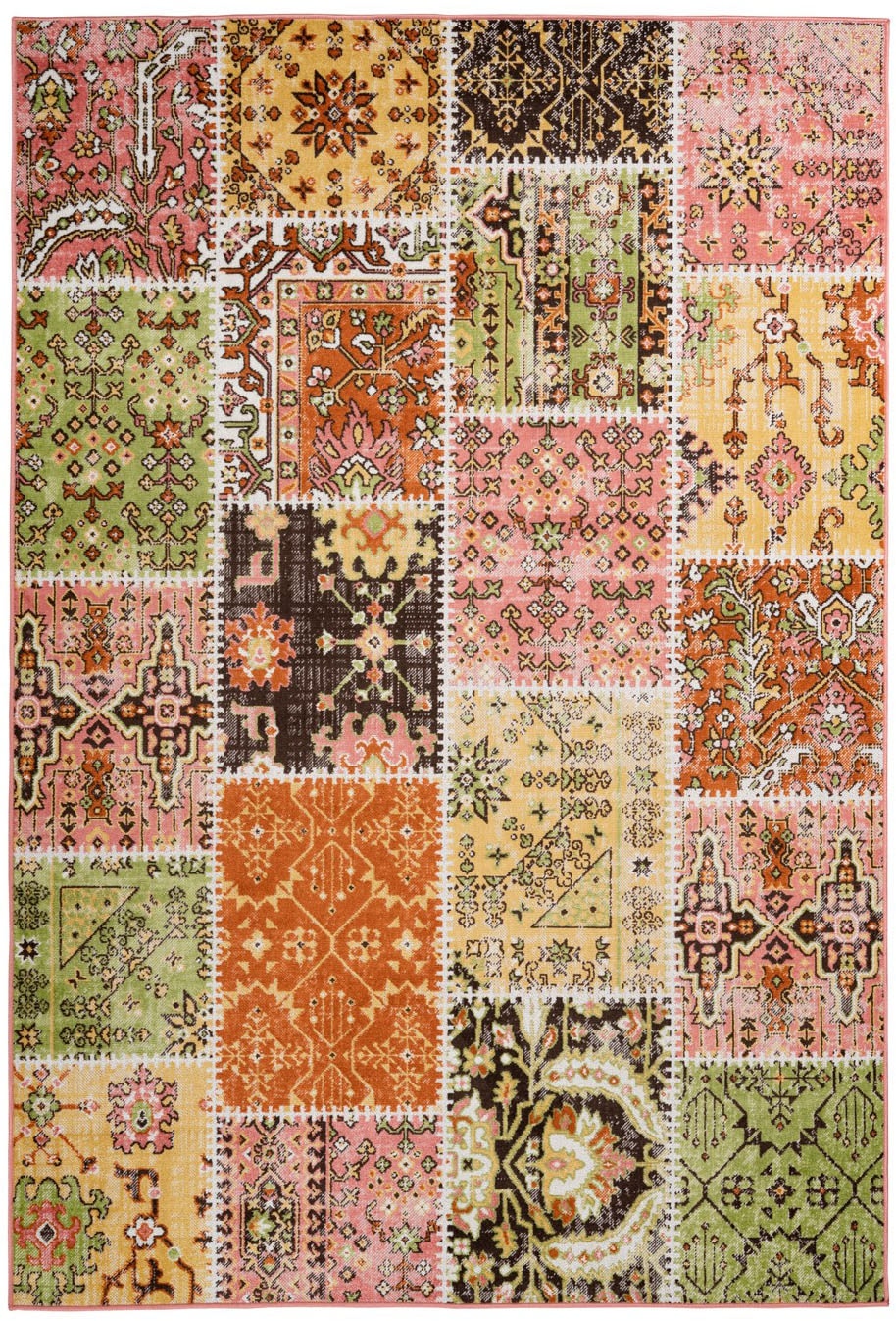 me gusta Teppich »Ariya 425«, rechteckig, 6 mm Höhe, Flachflor, gekettelt, Wohnzimmer