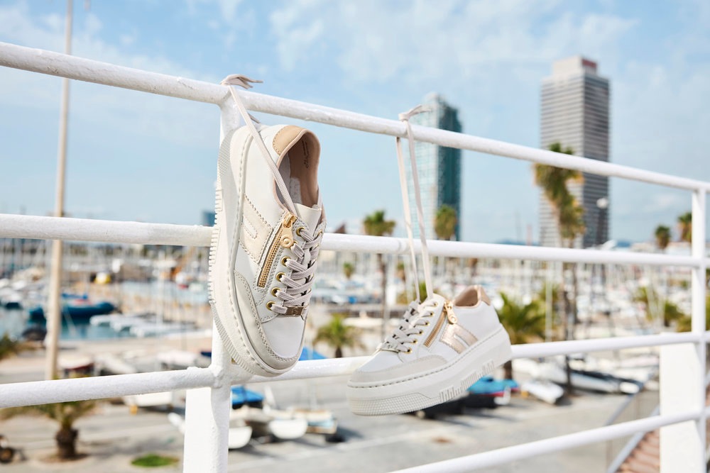 Thumbnail - Rieker Plateausneaker Schnürschuh, Halbschuh, Freizeitschuh mit seitlichem Reißverschluss