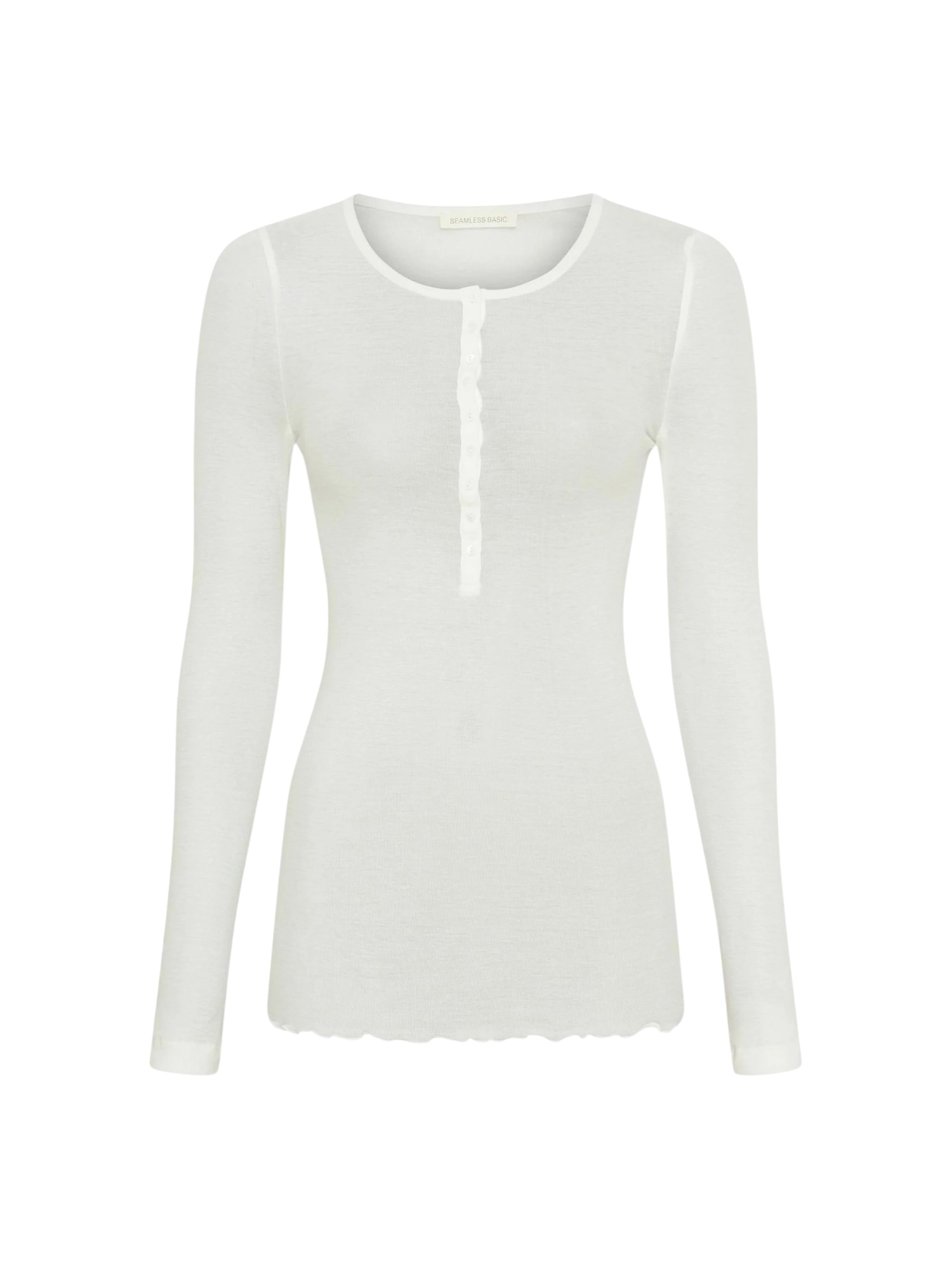 Seamless Basic "Seamless Basic Shirt Cotton Granddad"