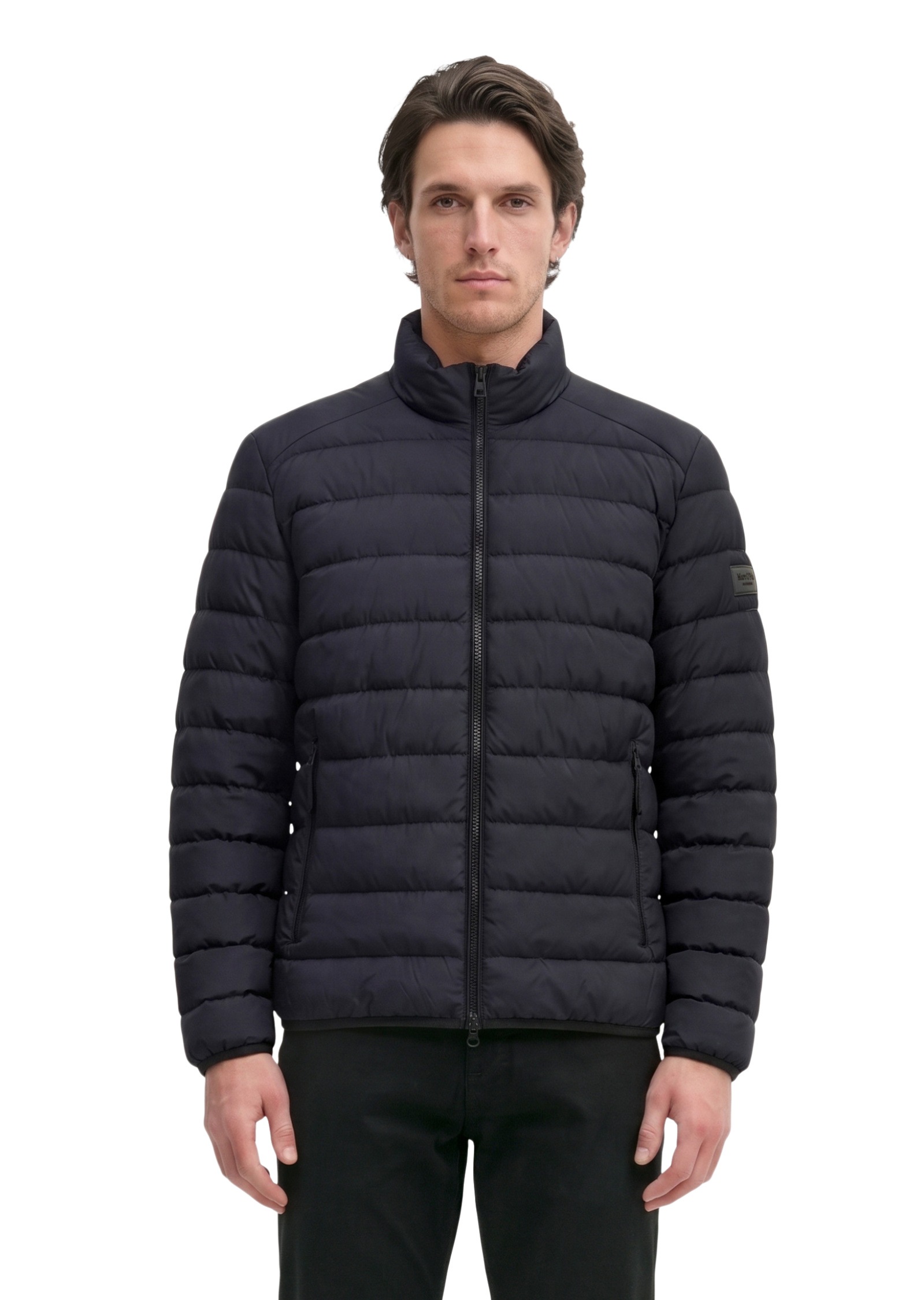 Marc O'Polo Outdoorjacke »aus recycelter Qualität« ohne Kapuze