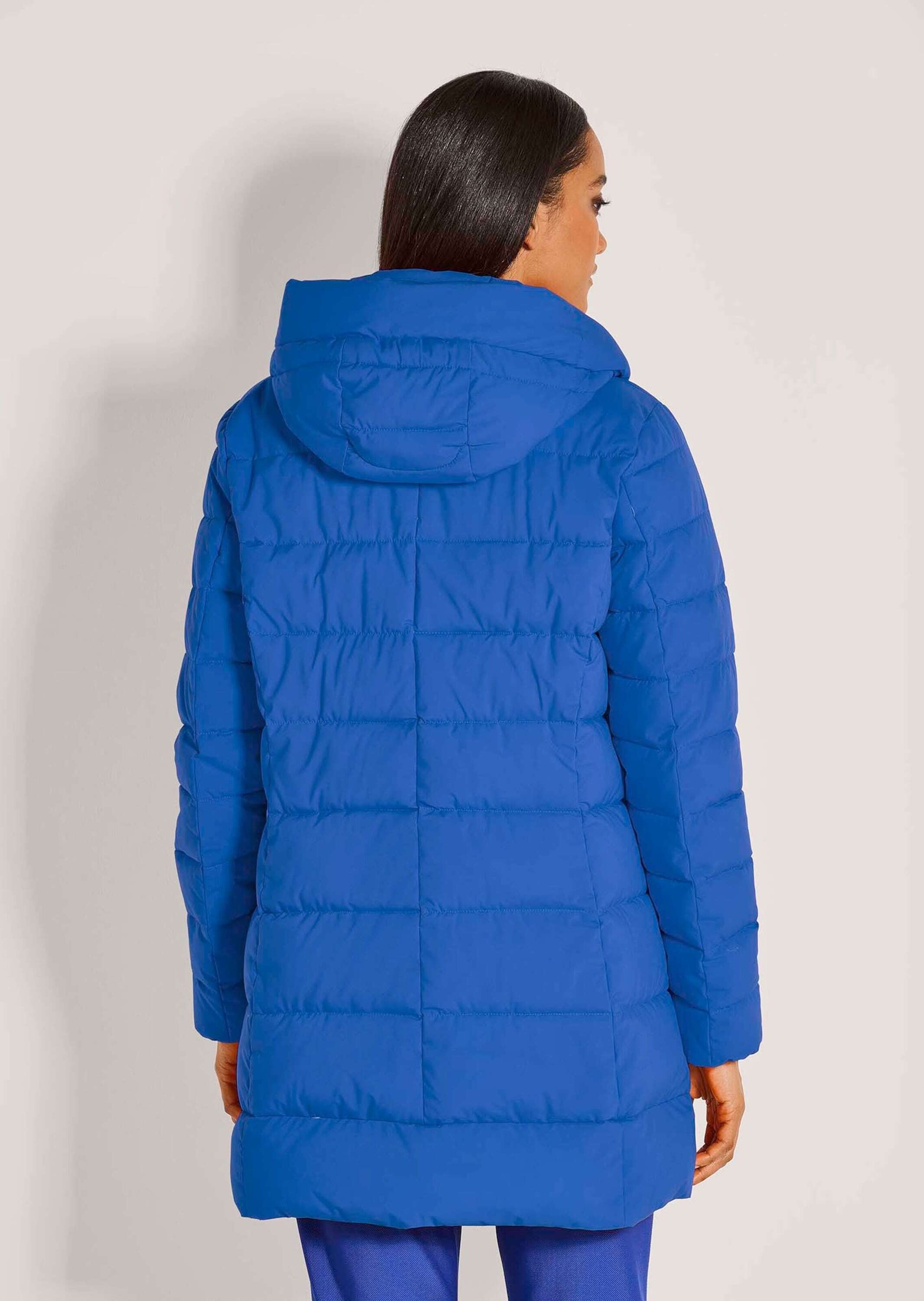 MADELEINE Steppjacke »Winterjacke Lange Steppjacke mit Kapuze«