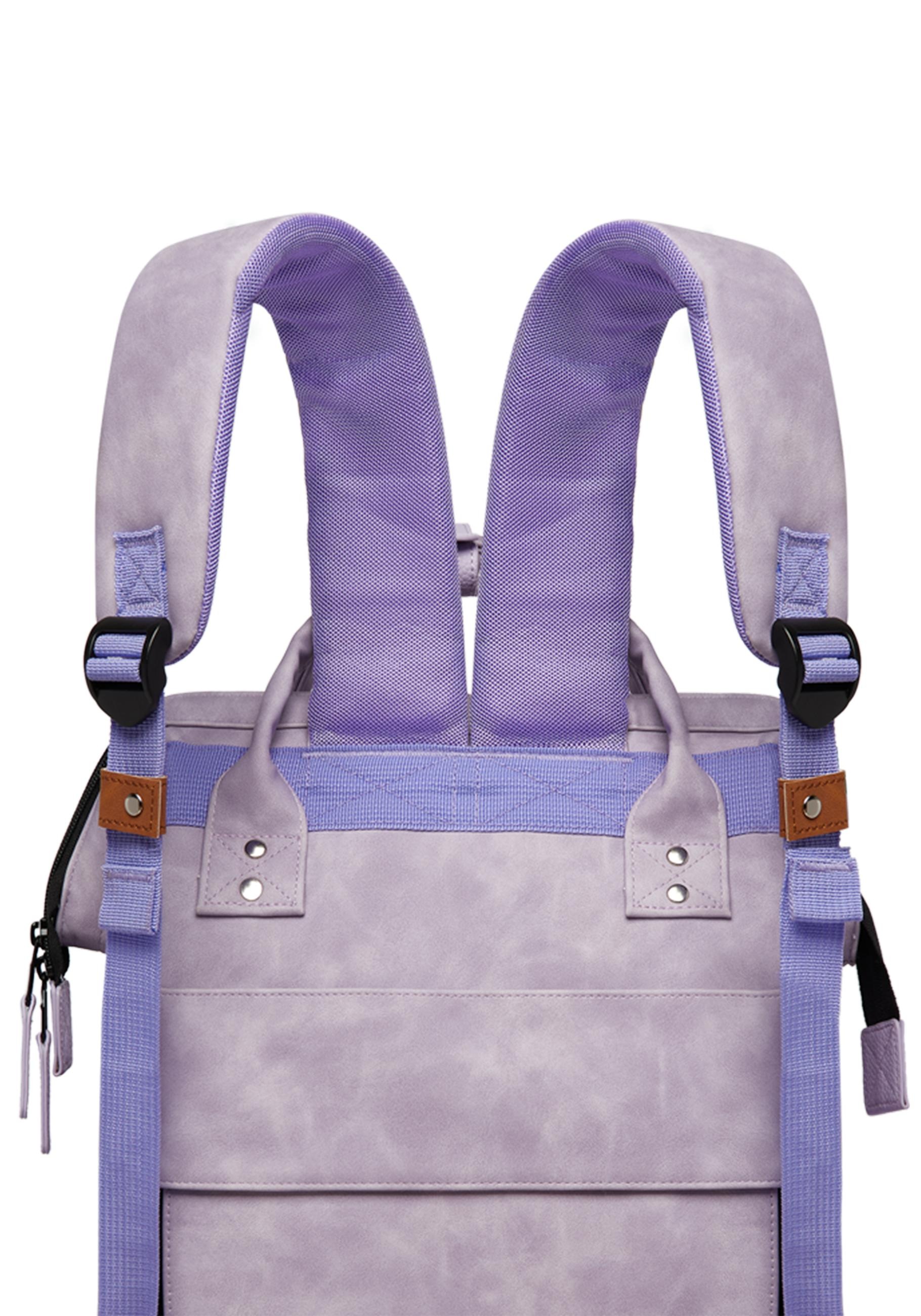 CABAIA Tagesrucksack »Adventurer M Nubuck«, Cityrucksack mit austauschbaren Vordertaschen