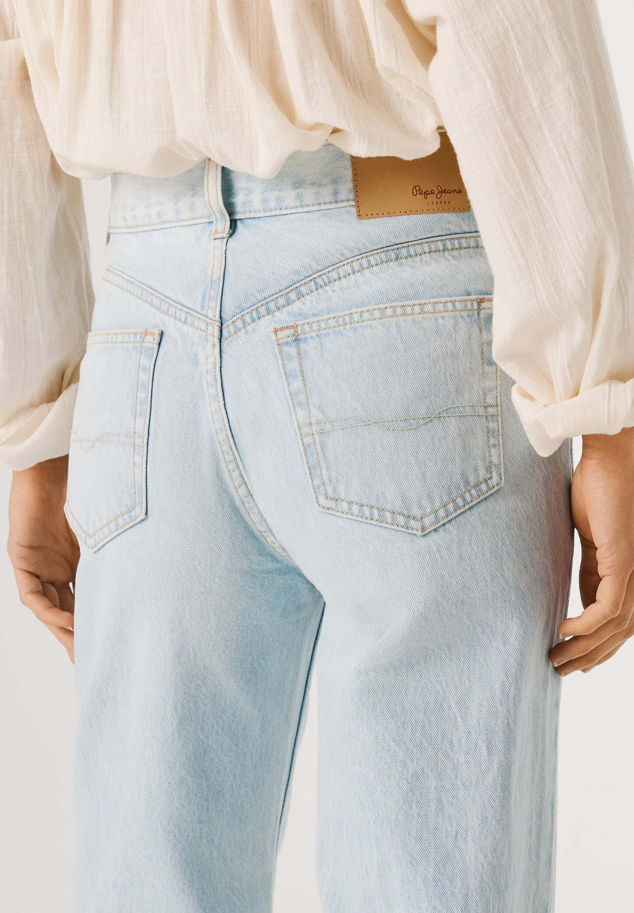 Pepe Jeans Straight-Jeans »straight leg jeans STRAIGHT JEANS HW ROBYN«