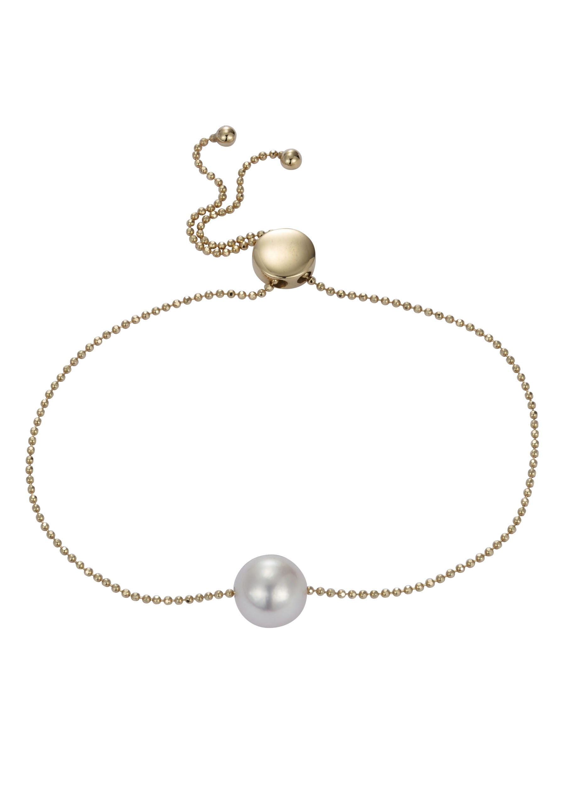 Firetti Armband »Schmuck Geschenk Gold 585 Armschmuck Armkette Goldarmband  Perle«, zu Kleid, Shirt, Jeans, Sneaker! Anlass Geburtstag Weihnachten für  kaufen | BAUR