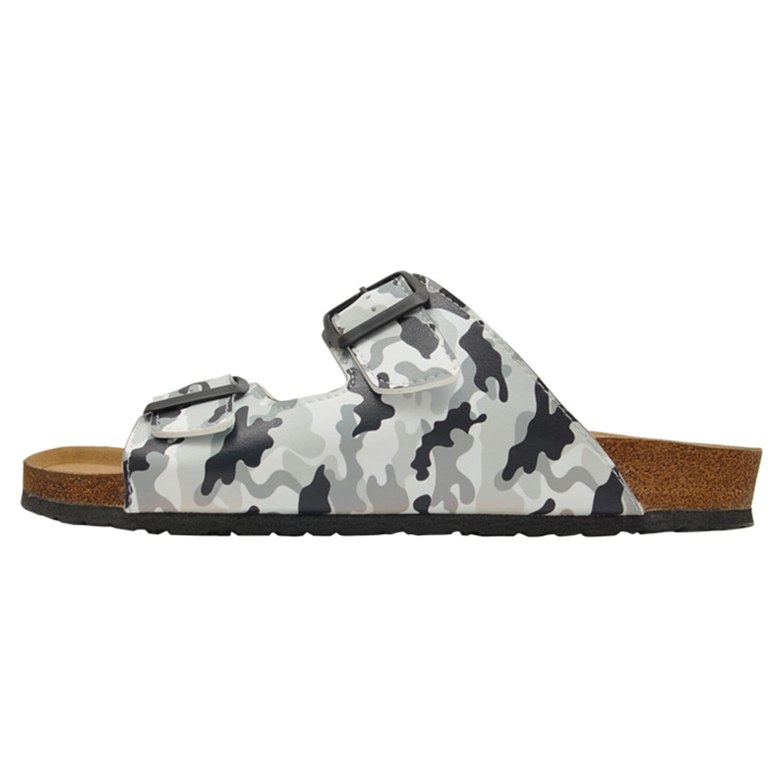 Pantolette »Black Camo«, Vegan