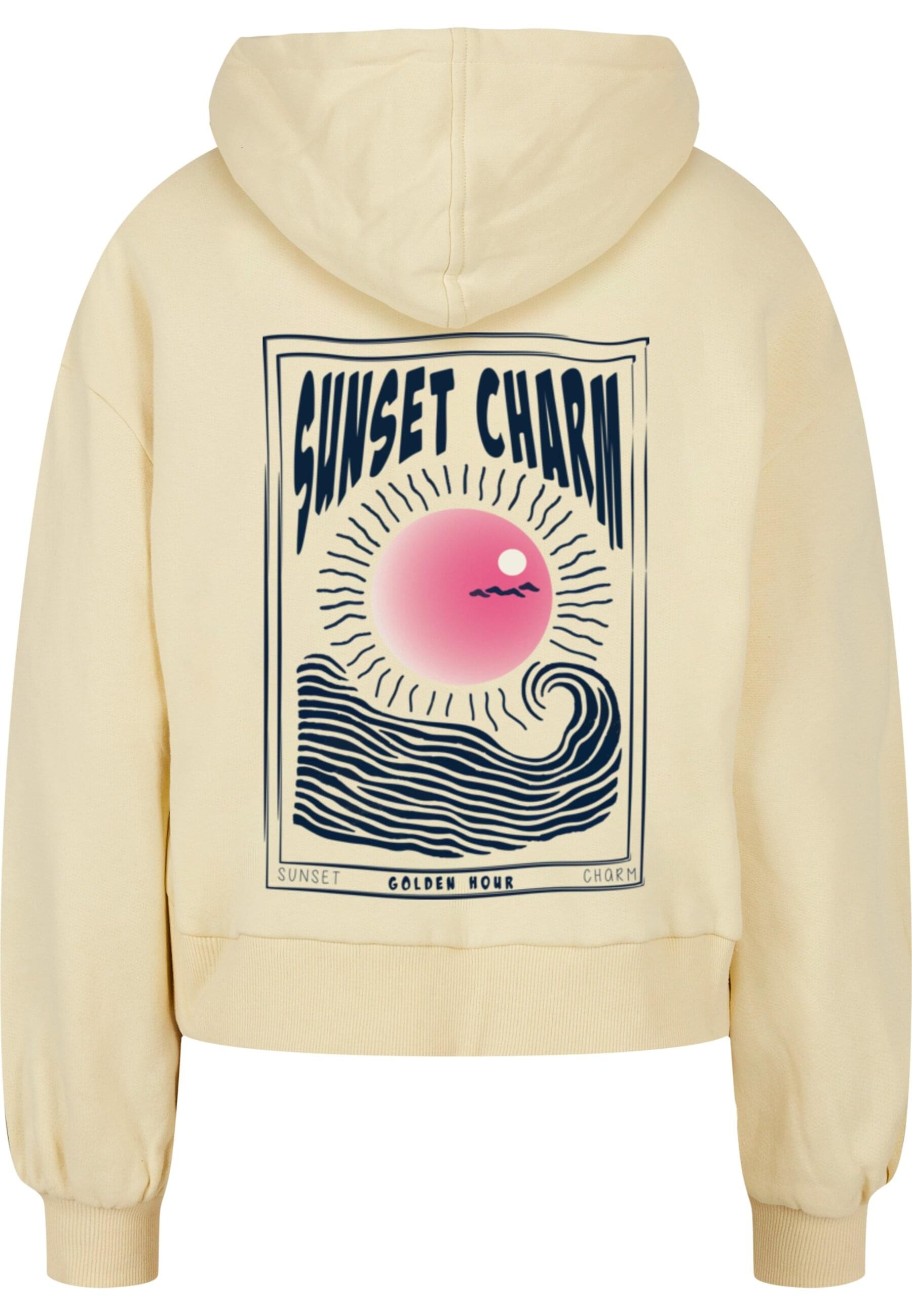Merchcode Kapuzenpullover "Merchcode Ladies Sunset Charm Oversized Hoody", günstig online kaufen