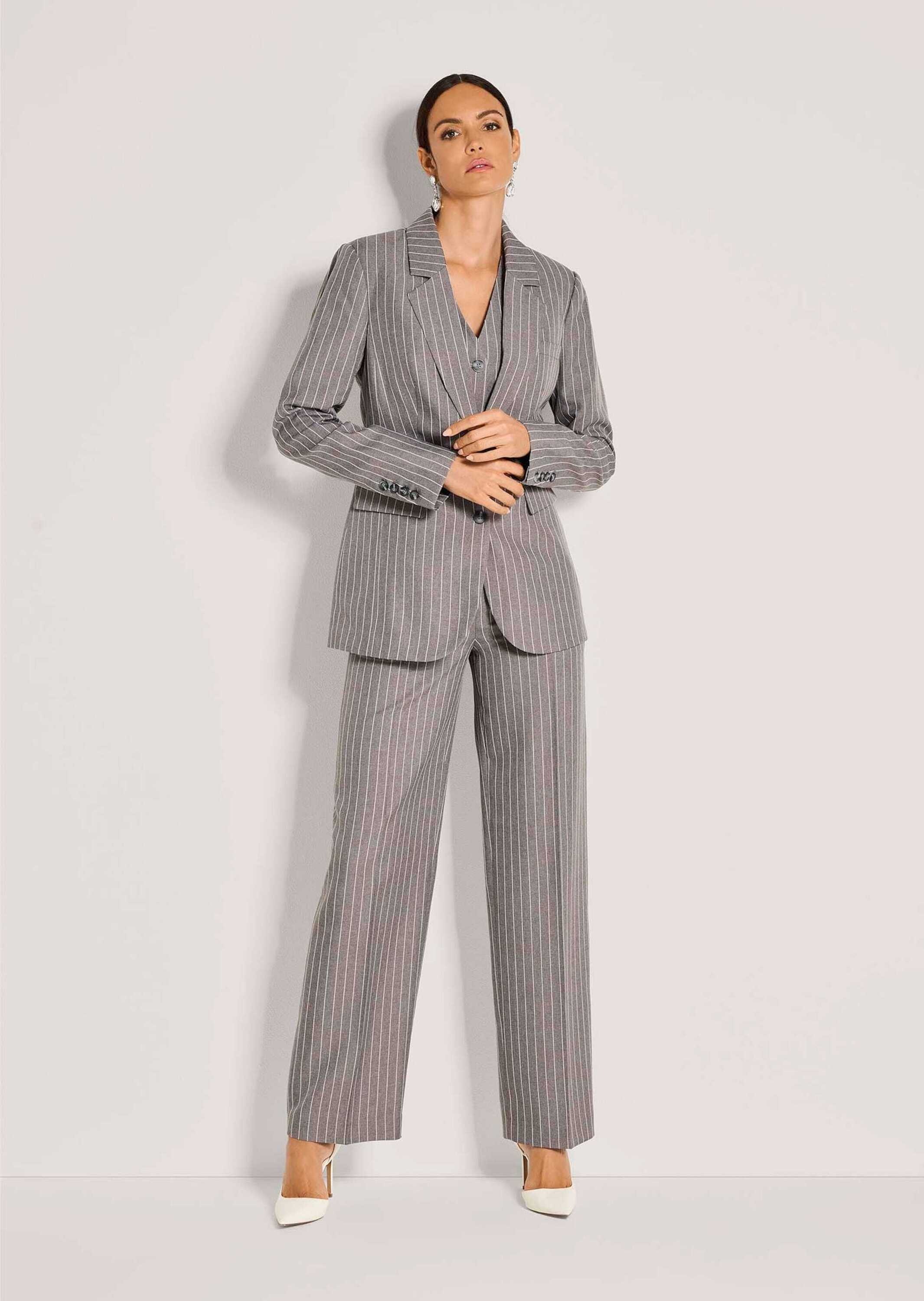 MADELEINE Jackenblazer »Blazer Longblazer mit Nadelstreifen«