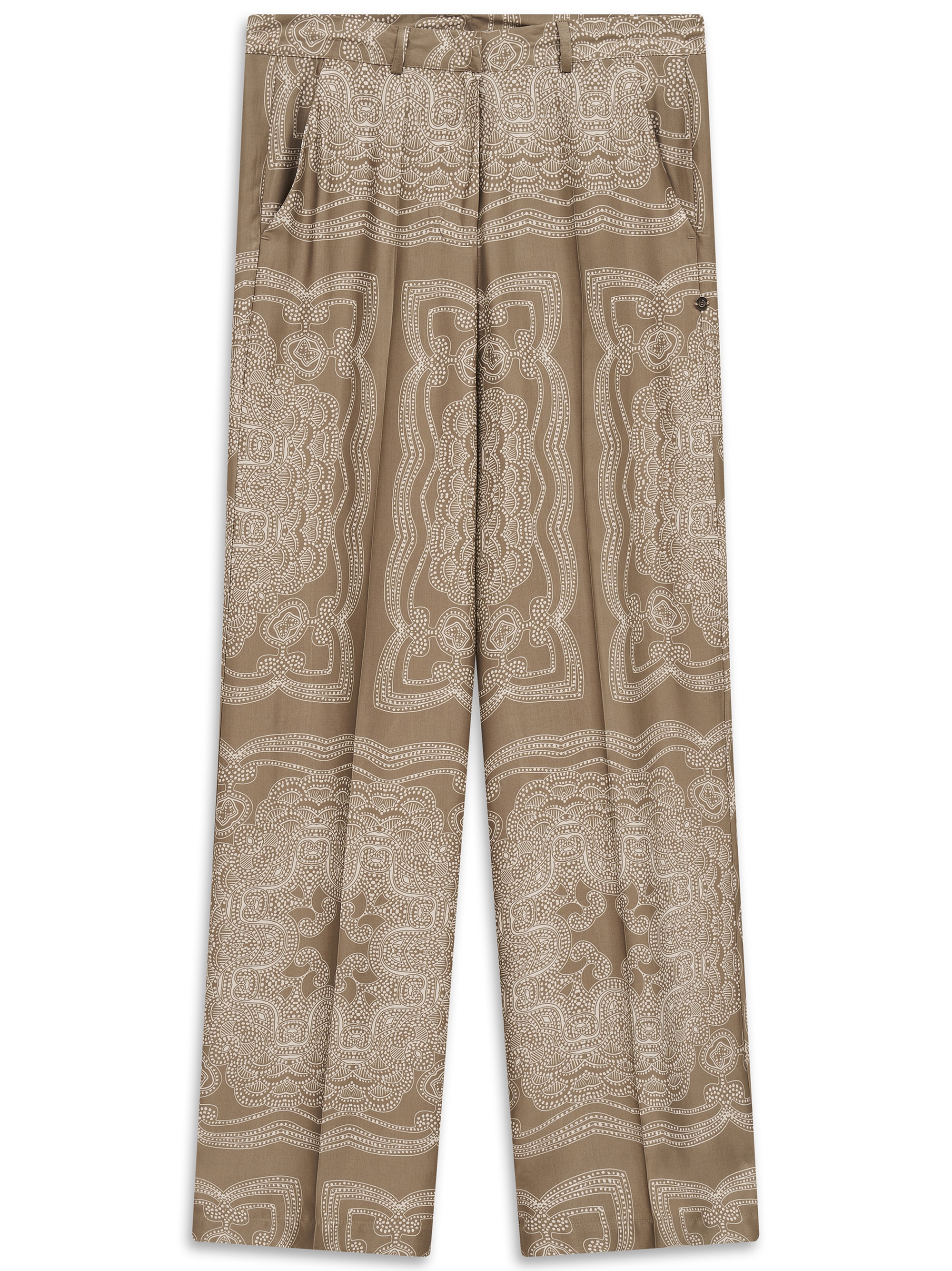 bugatti Stoffhose »Modern Fit«  Modern Fit Viskosehose Grafischer Print