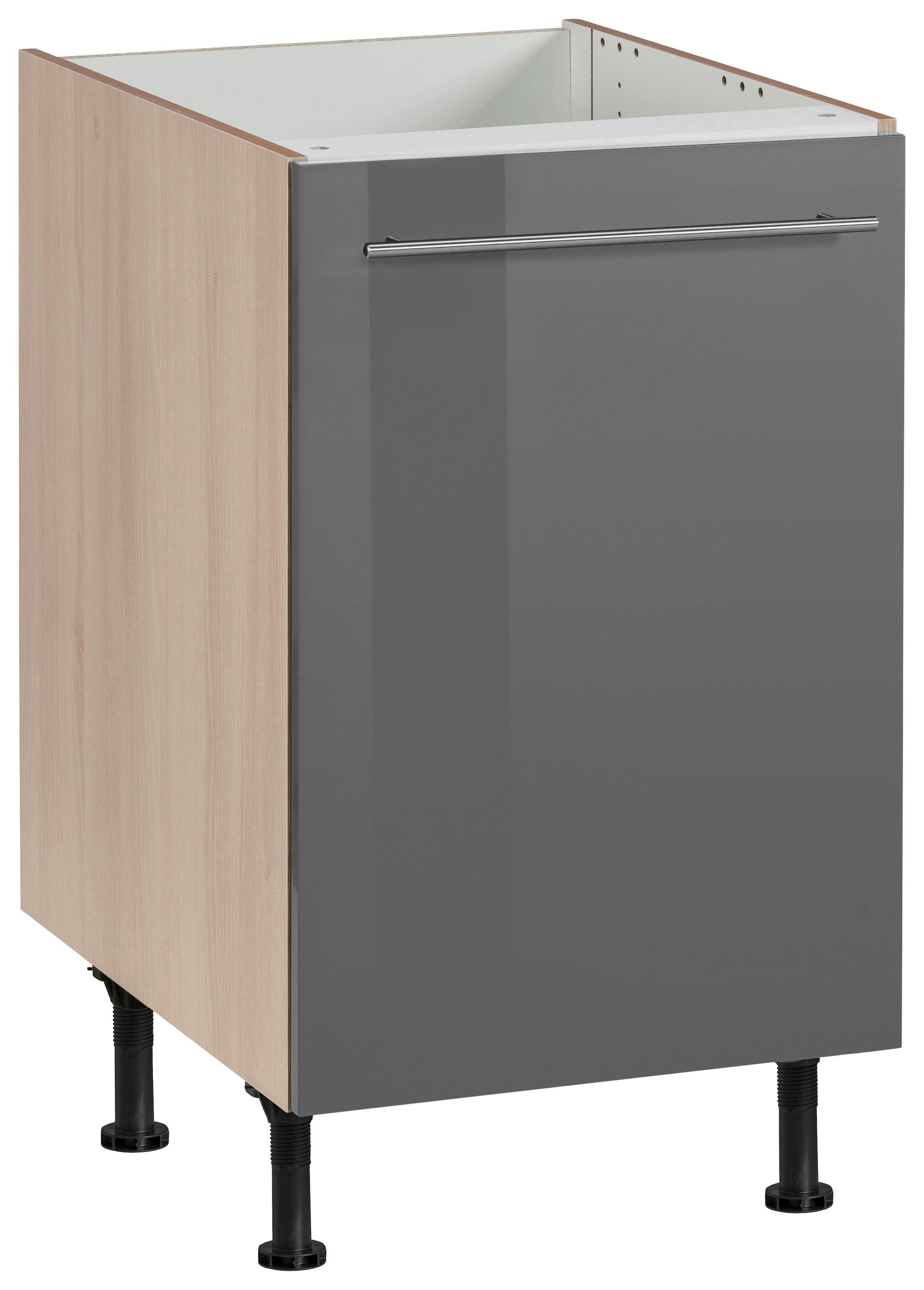 OPTIFIT Spülenschrank "Bern", 50 cm breit, mit 1 Tür, mit höhenverstellbaren Füßen, mit Metallgriff