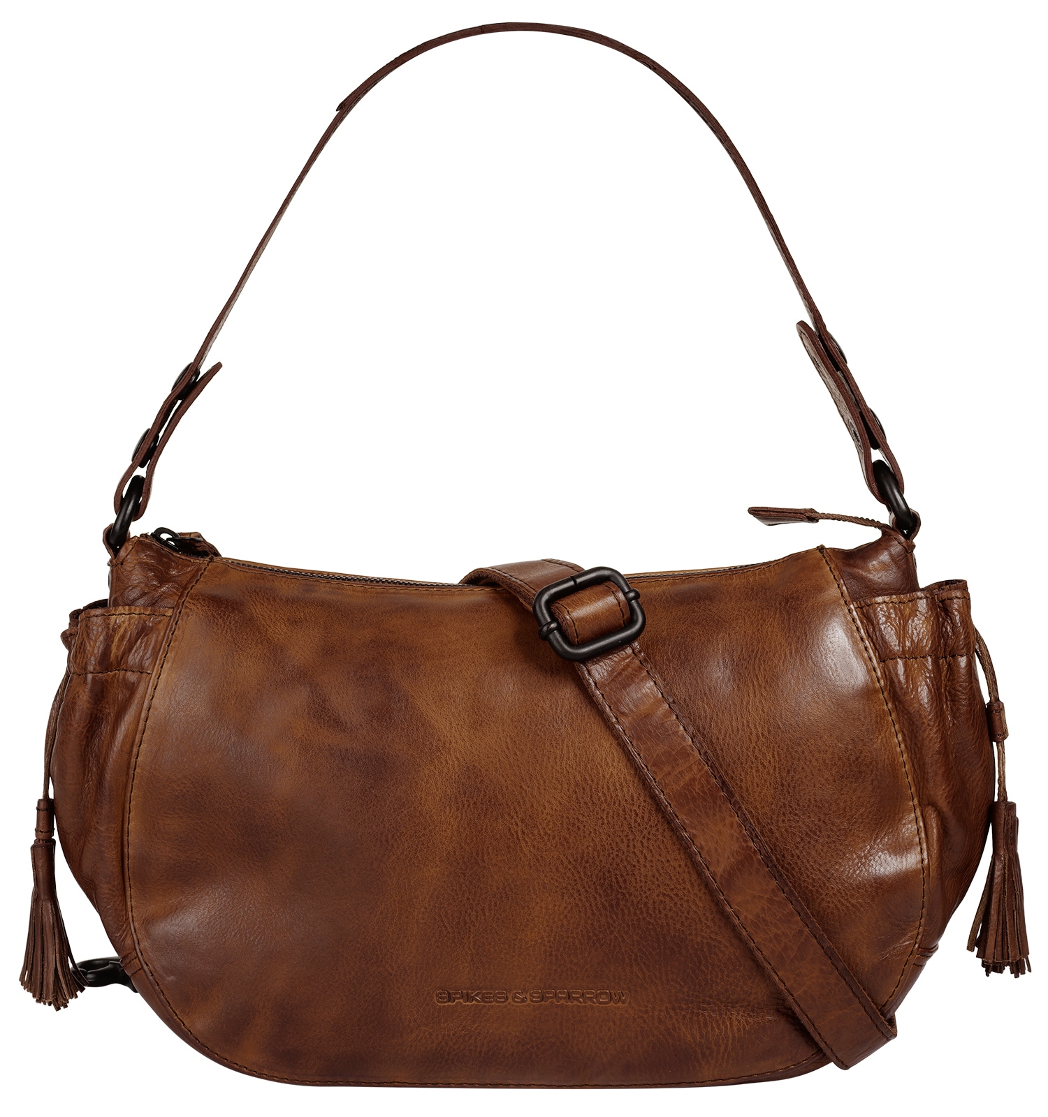 Spikes & Sparrow Umhängetasche echt Leder günstig online kaufen