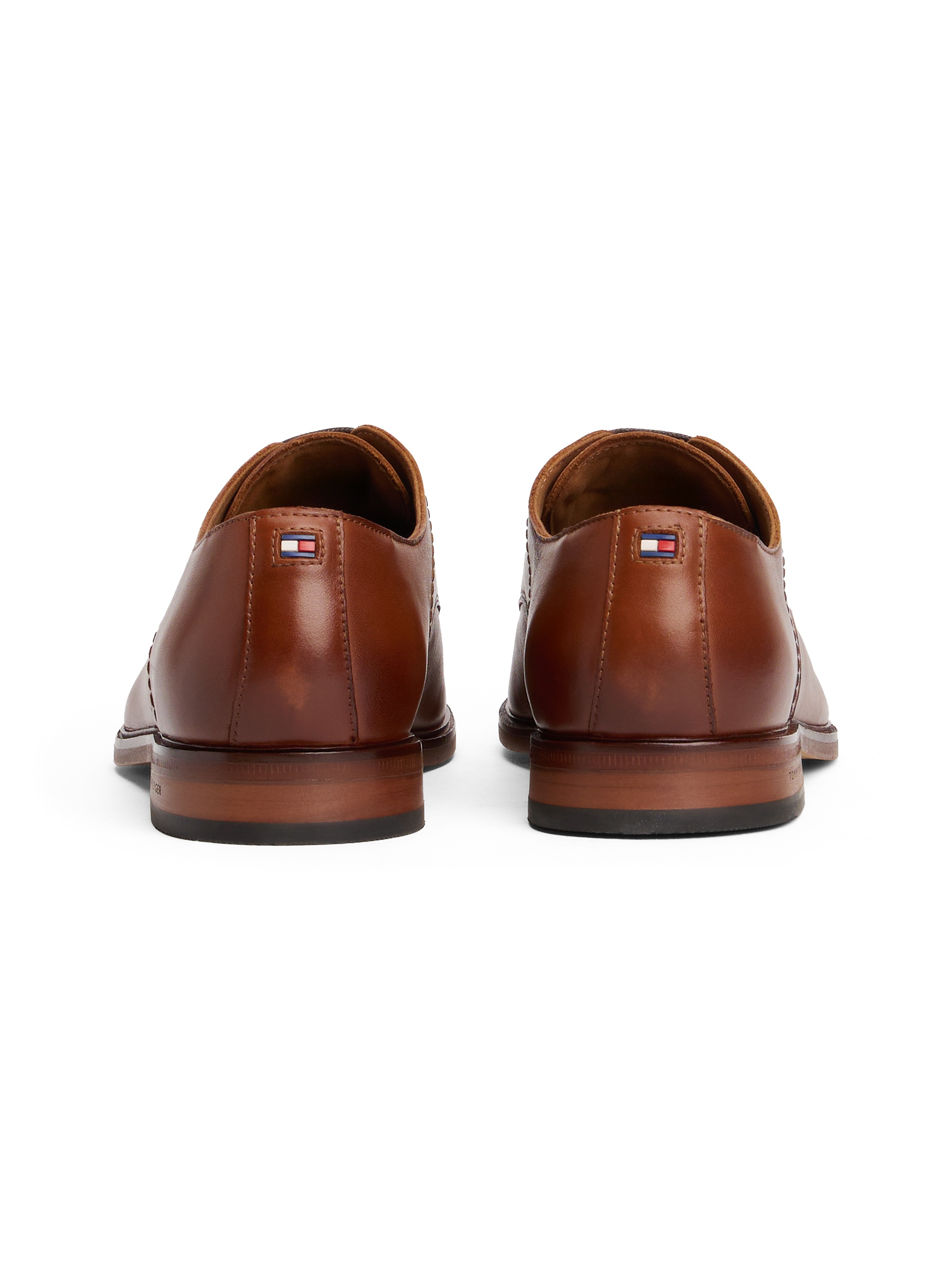 Tommy Hilfiger Schnürschuh "HILFIGER THUNIT LTH SHOE", Blockabsatz, Busines günstig online kaufen