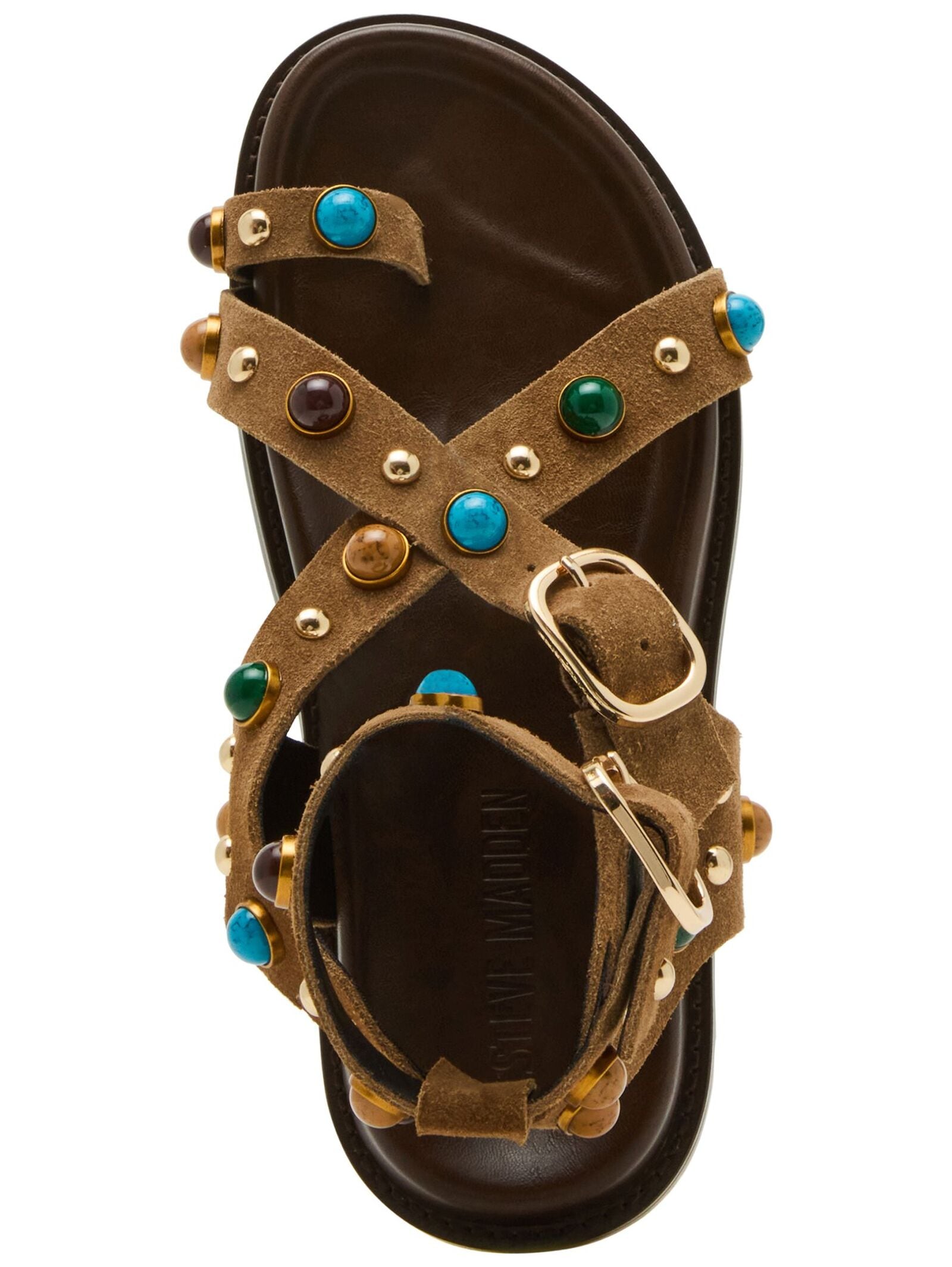 STEVE MADDEN Schaftsandalette »STEVE MADDEN Sandalen Veloursleder«