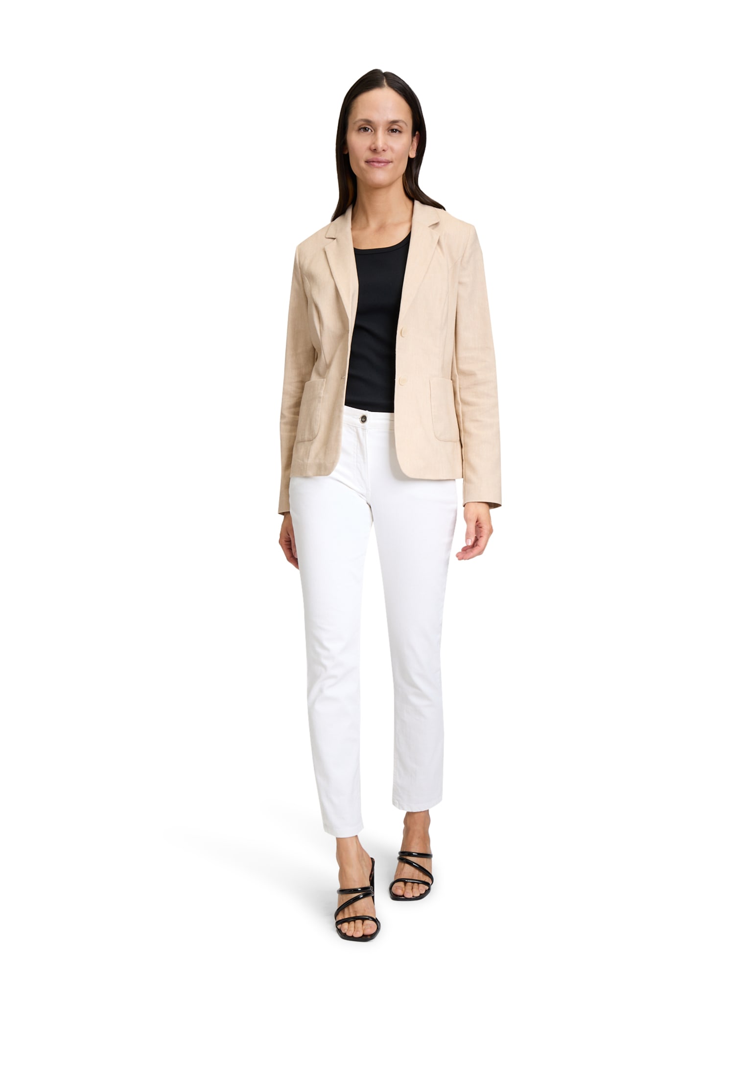 Betty Barclay Kurzblazer »Betty Barclay Blazer-Jacke langarm«, Material