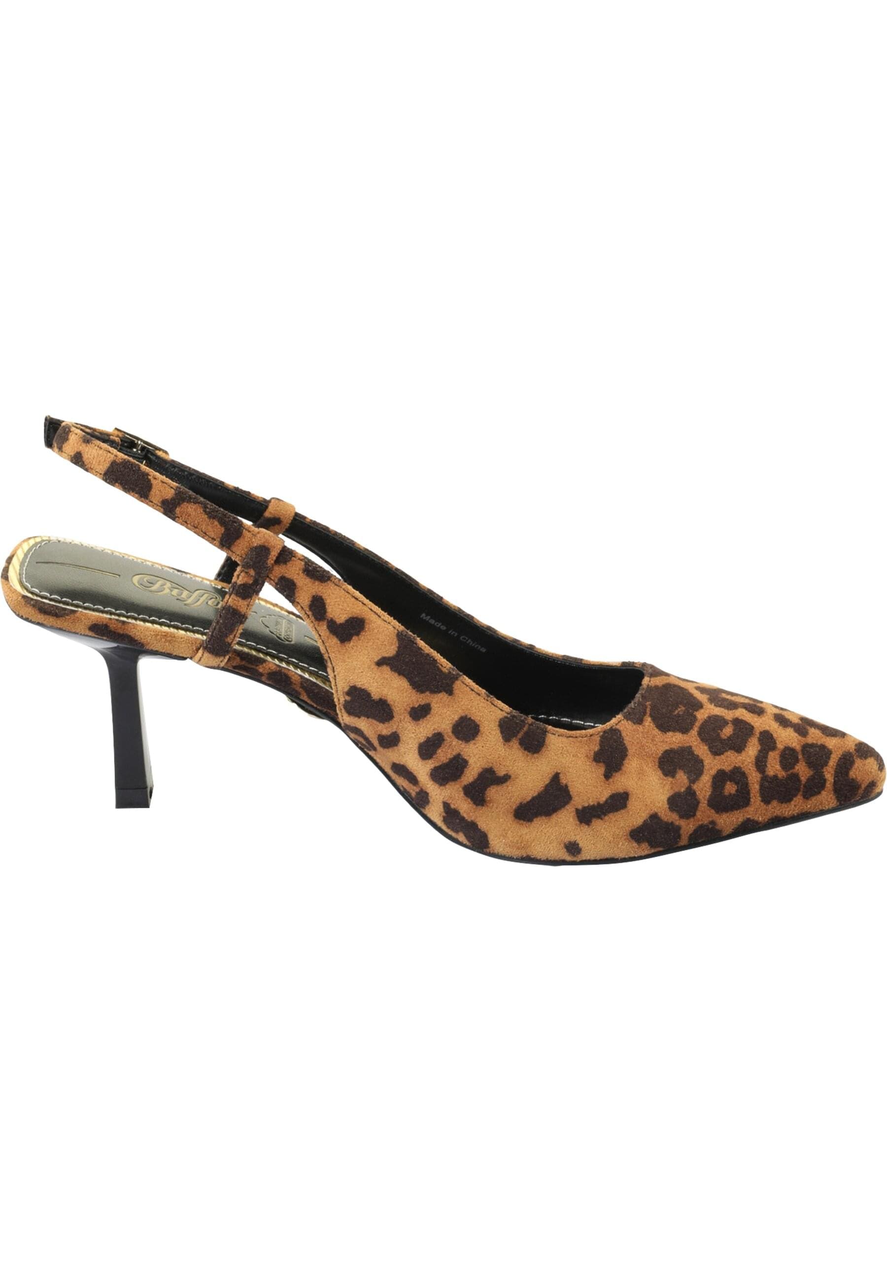 Buffalo High-Heel-Pumps »Buffalo Sling Back- Vegan Suede«