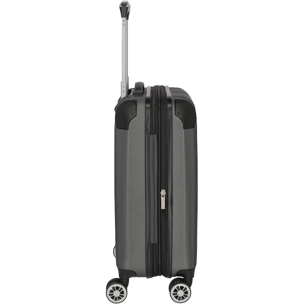 travelite Trolleyset »CITY 4w L/M/S«, (3 tlg.), Kofferset Reisegepäck Reisekoffer mit erweiterbarem Volumen