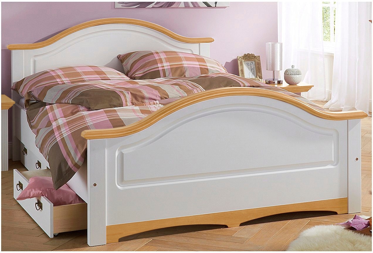 OTTO home Massivholzbett "Konrad, hohe Belastbarkeit FSC zertifiziertes Mas günstig online kaufen