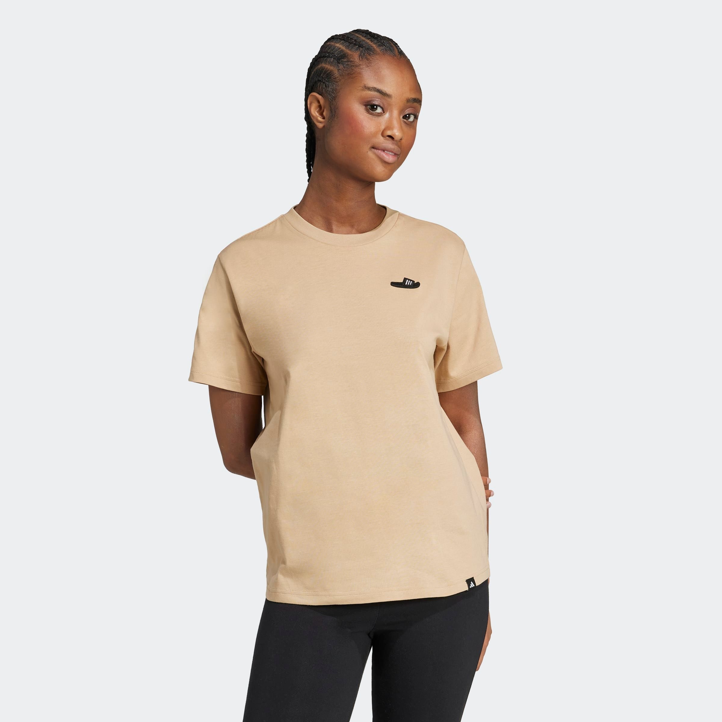 adidas Sportswear T-Shirt "SLIDE TEE" sportlicher Stil, kurze Ärmel, ohne V günstig online kaufen