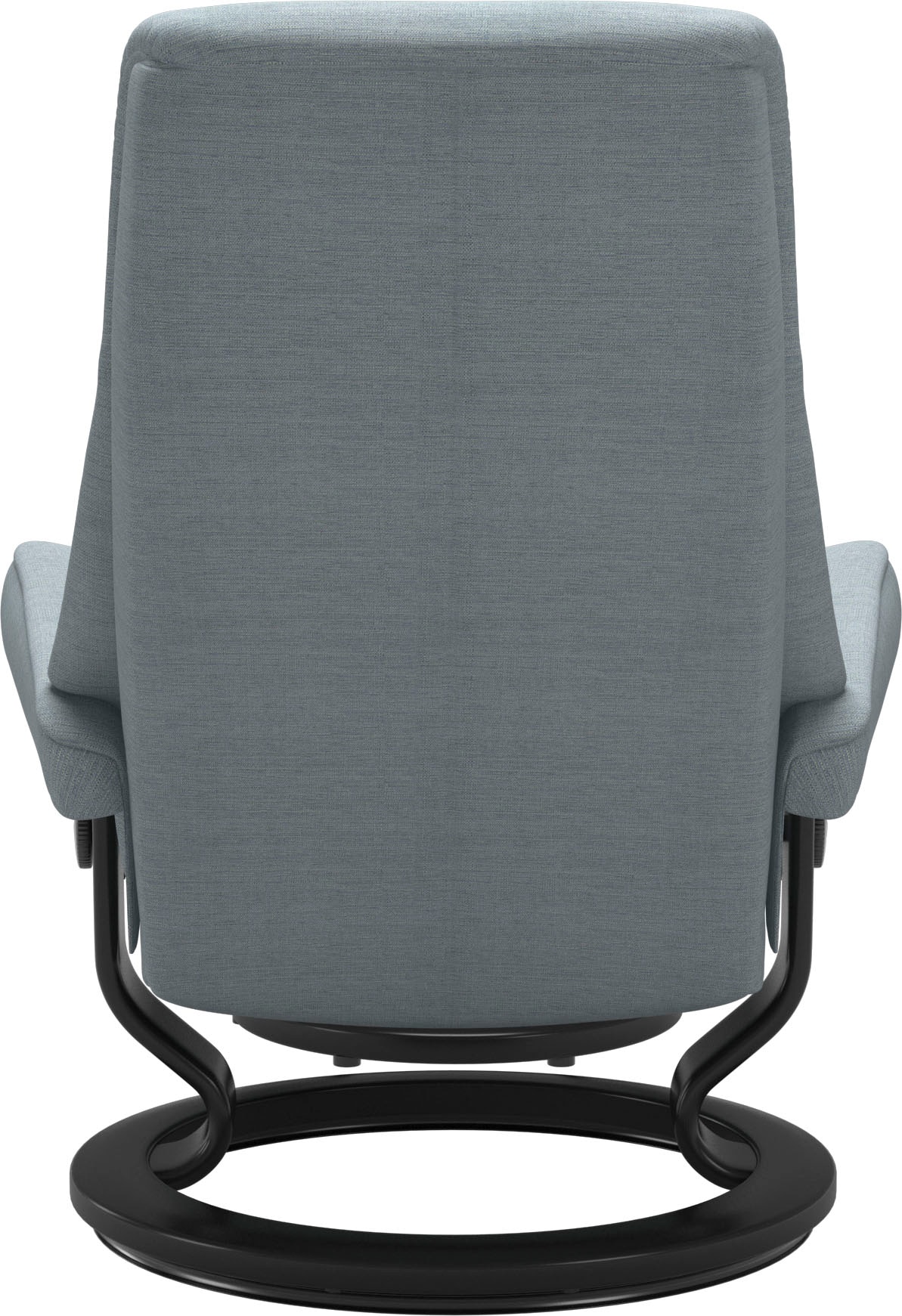 Stressless® Relaxsessel »View«, (Set, Relaxsessel mit Hocker), mit Classic Base, Größe M,Gestell Schwarz